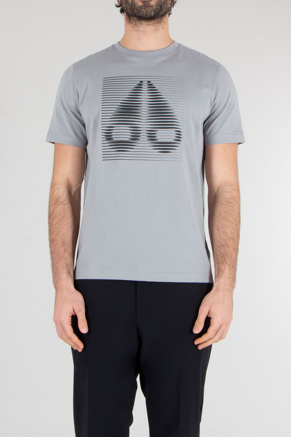 MOOSE KNUCKLES Regular Fit Logo Graphic Print Pima Cotton Jersey T-Shirt Raydaze