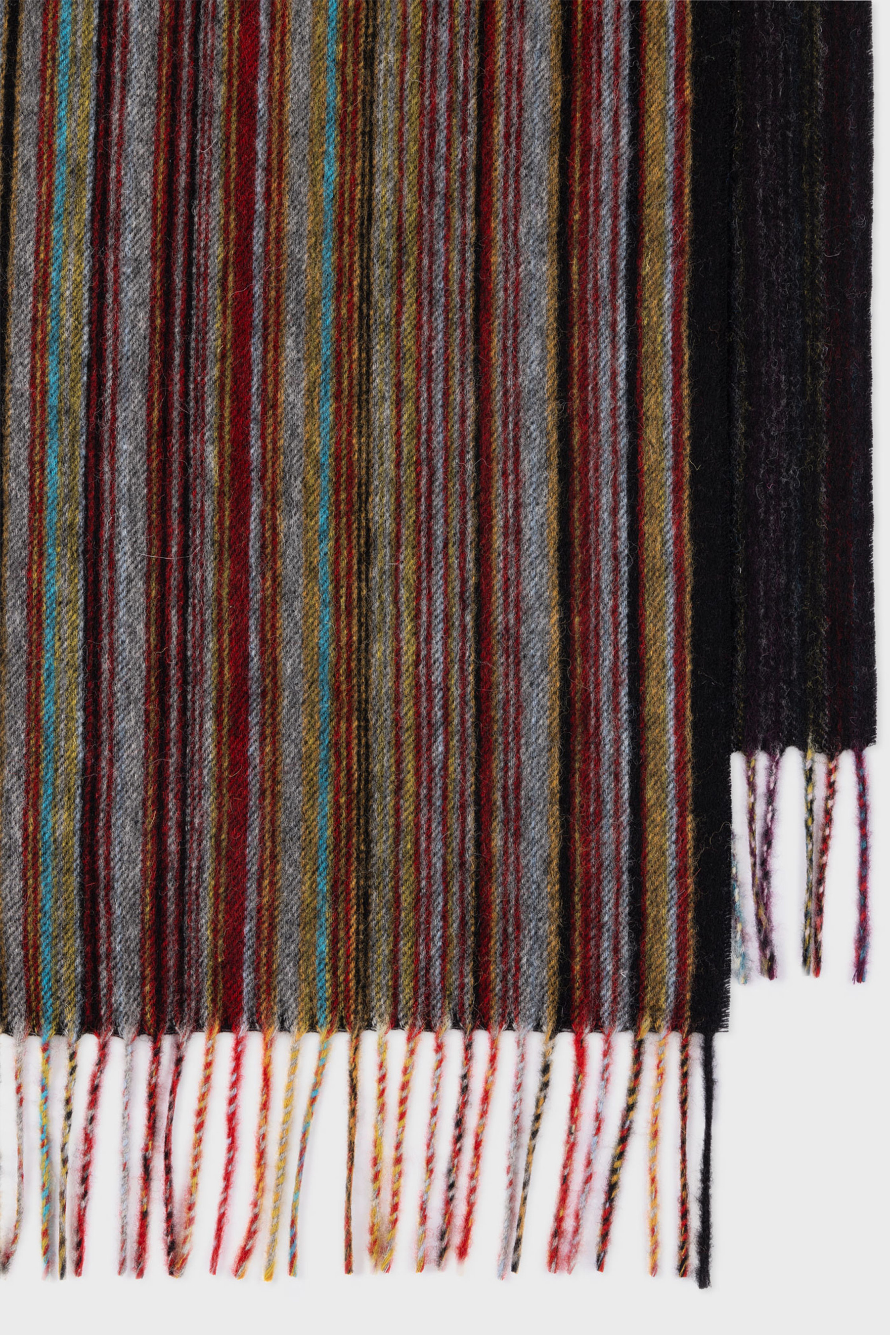 PAUL SMITH 'Signature Stripe' Wool & Cashmere Blanket PAUL SMITH 'Signature Stripe' Wool & Cashmere Blanket