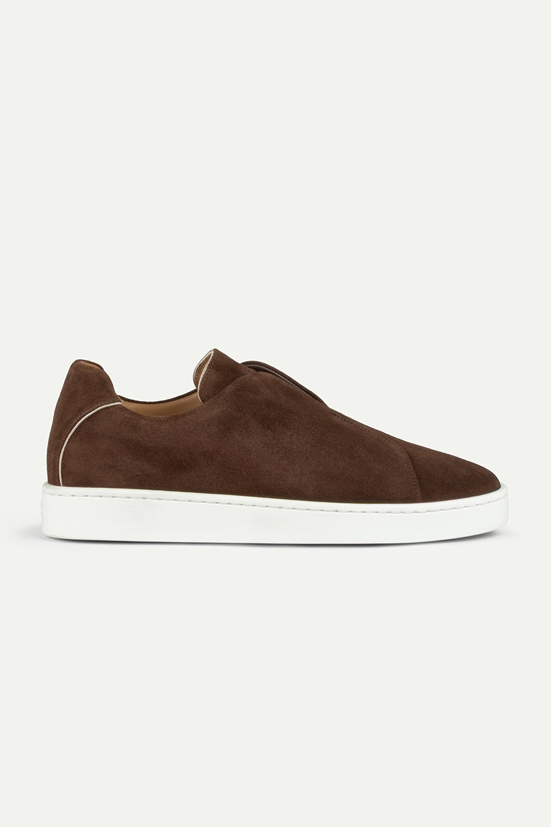 AURÉLIEN Choclate Suede AUR3 Sneakers