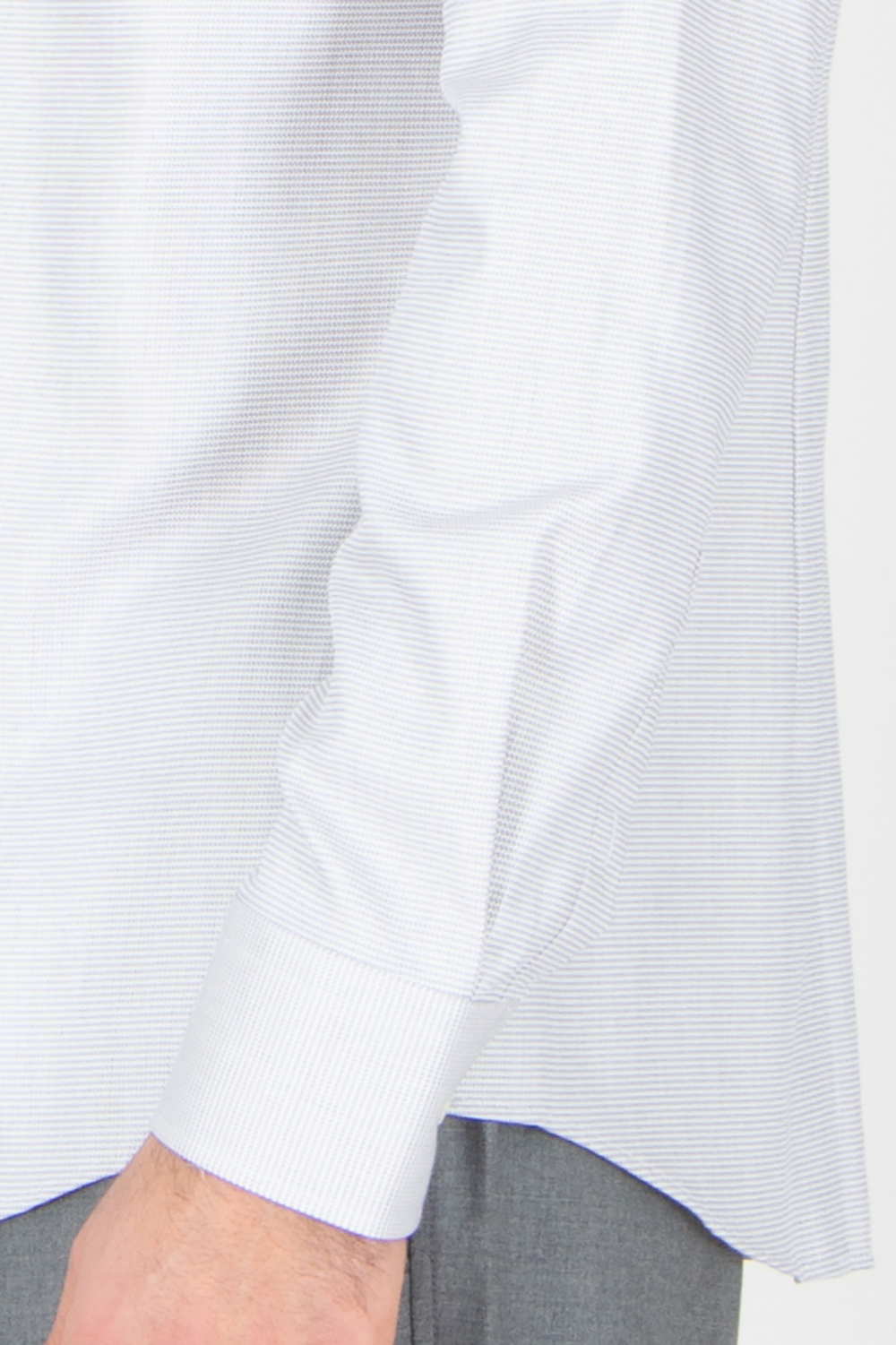 BOSS Slim Fit Micro Pattern Cotton Shirt H-Hank