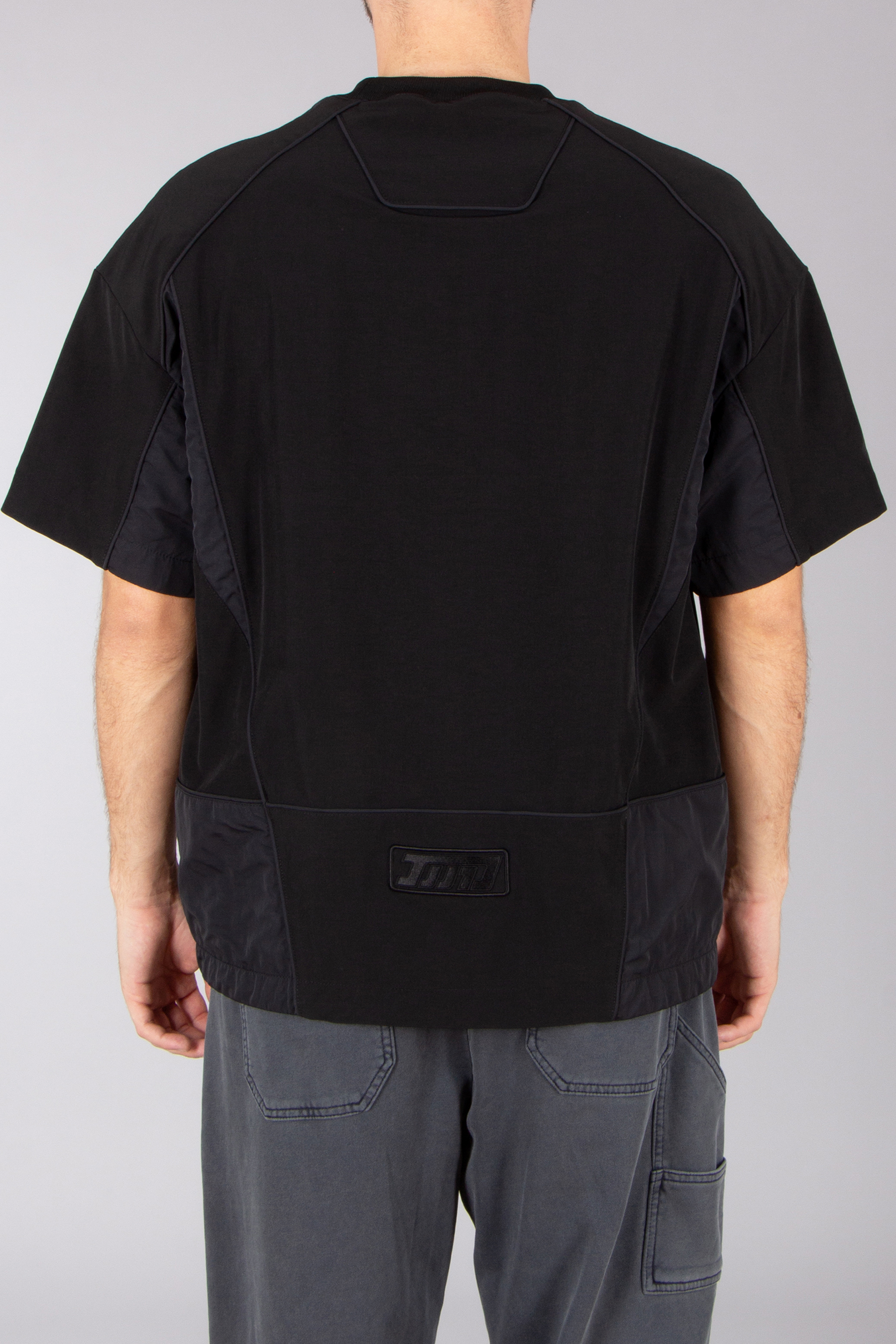 JUUN.J Oversized Nylon Blend Football Jersey