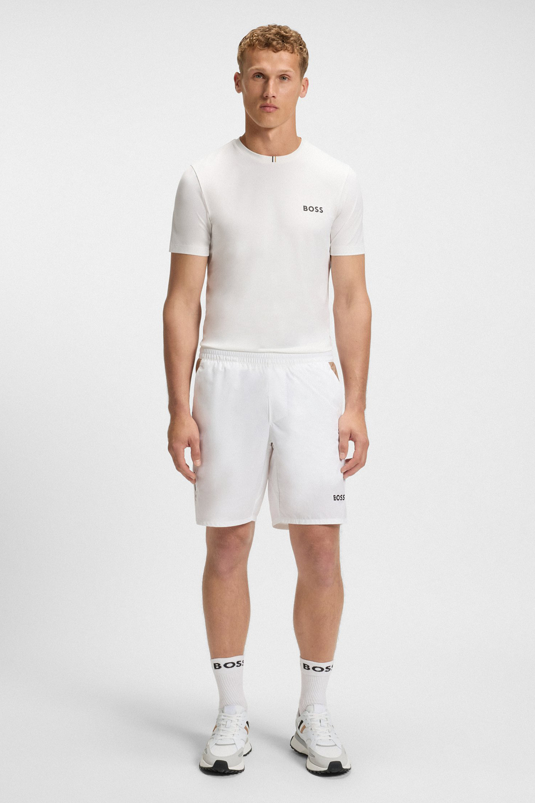 BOSS Running Sneakers Jonah Kurze Hose, Erwachsener, Männlich, Mann, Person
