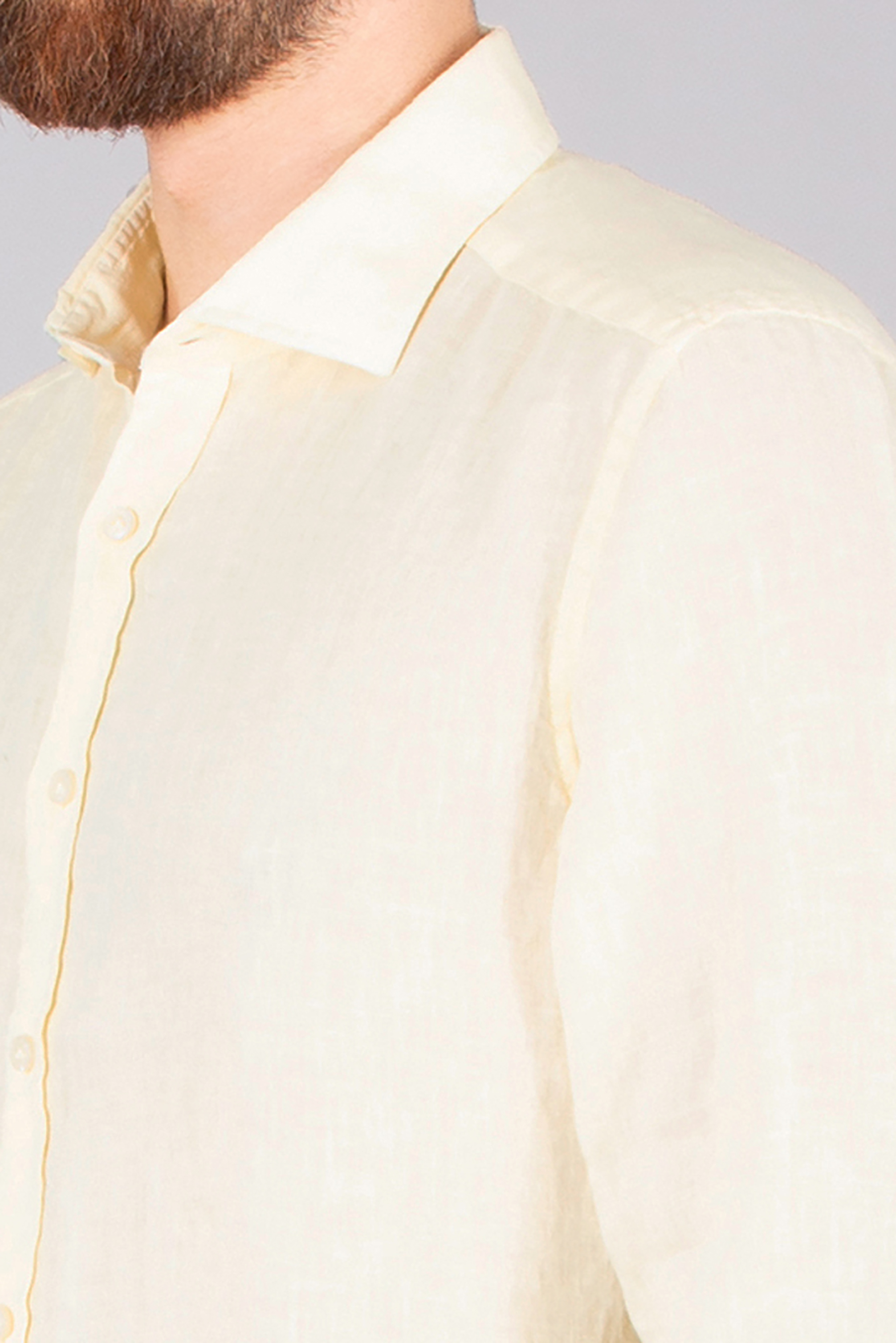 SONRISA Regular Fit Linen Shirt Hemd, Dekoration für Zuhause, Leinen, Langarm, Kleid, Hemd