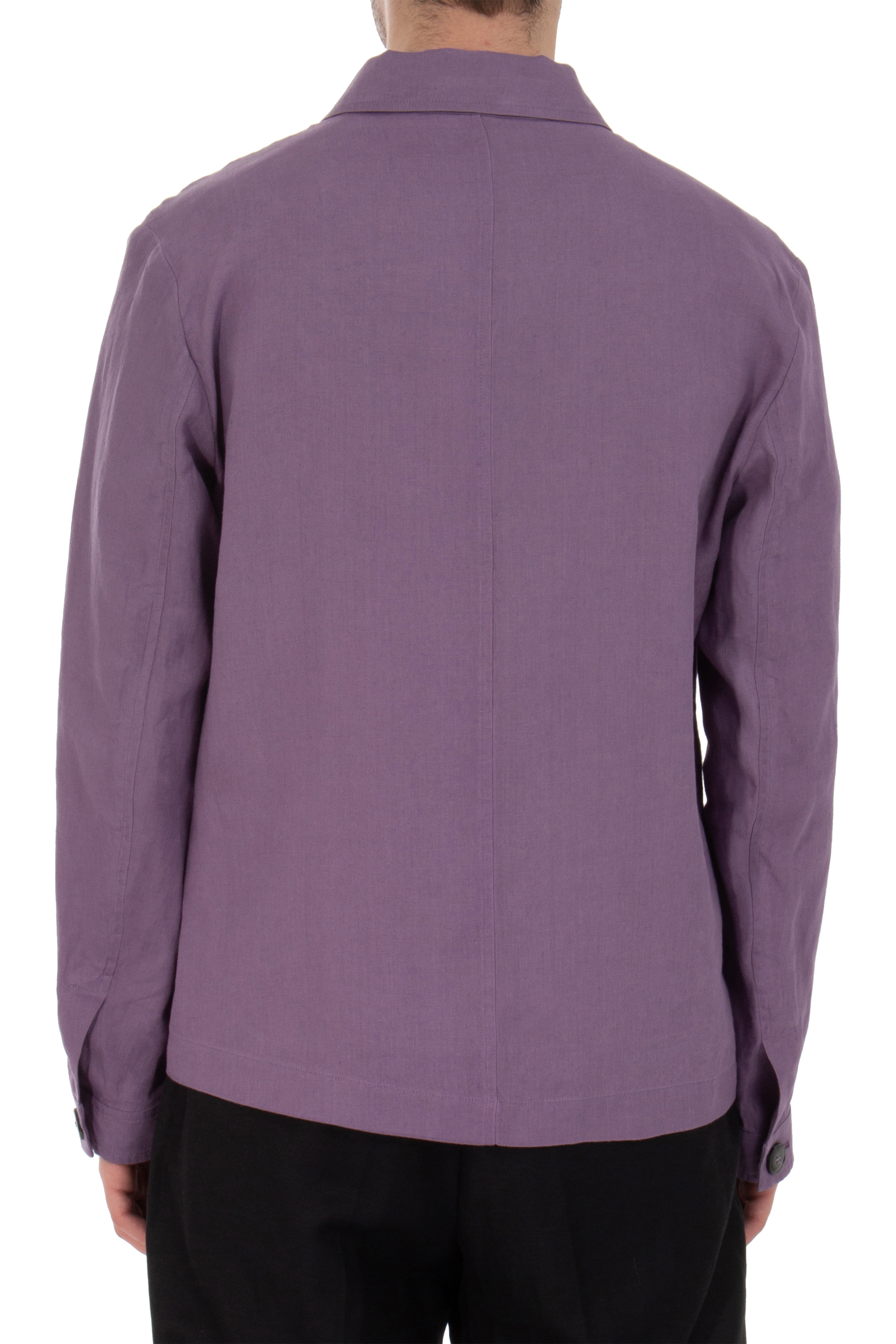 CANALI Relaxed Fit Linen Overshirt CANALI Relaxed Fit Linen Overshirt