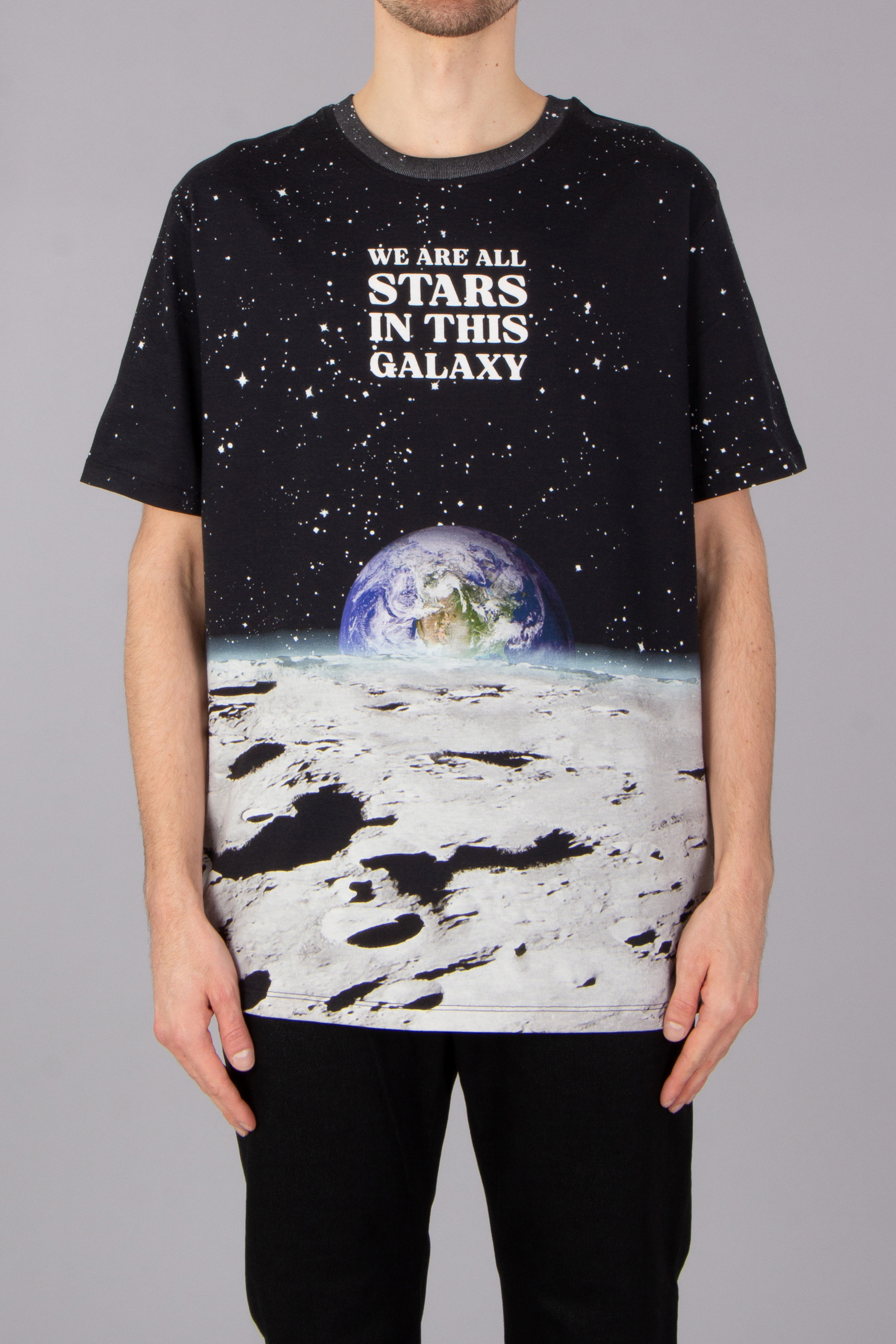 BALMAIN Regular Fit Printed Organic Cotton Jersey T-Shirt BALMAIN Regular Fit Printed Organic Cotton Jersey T-Shirt
