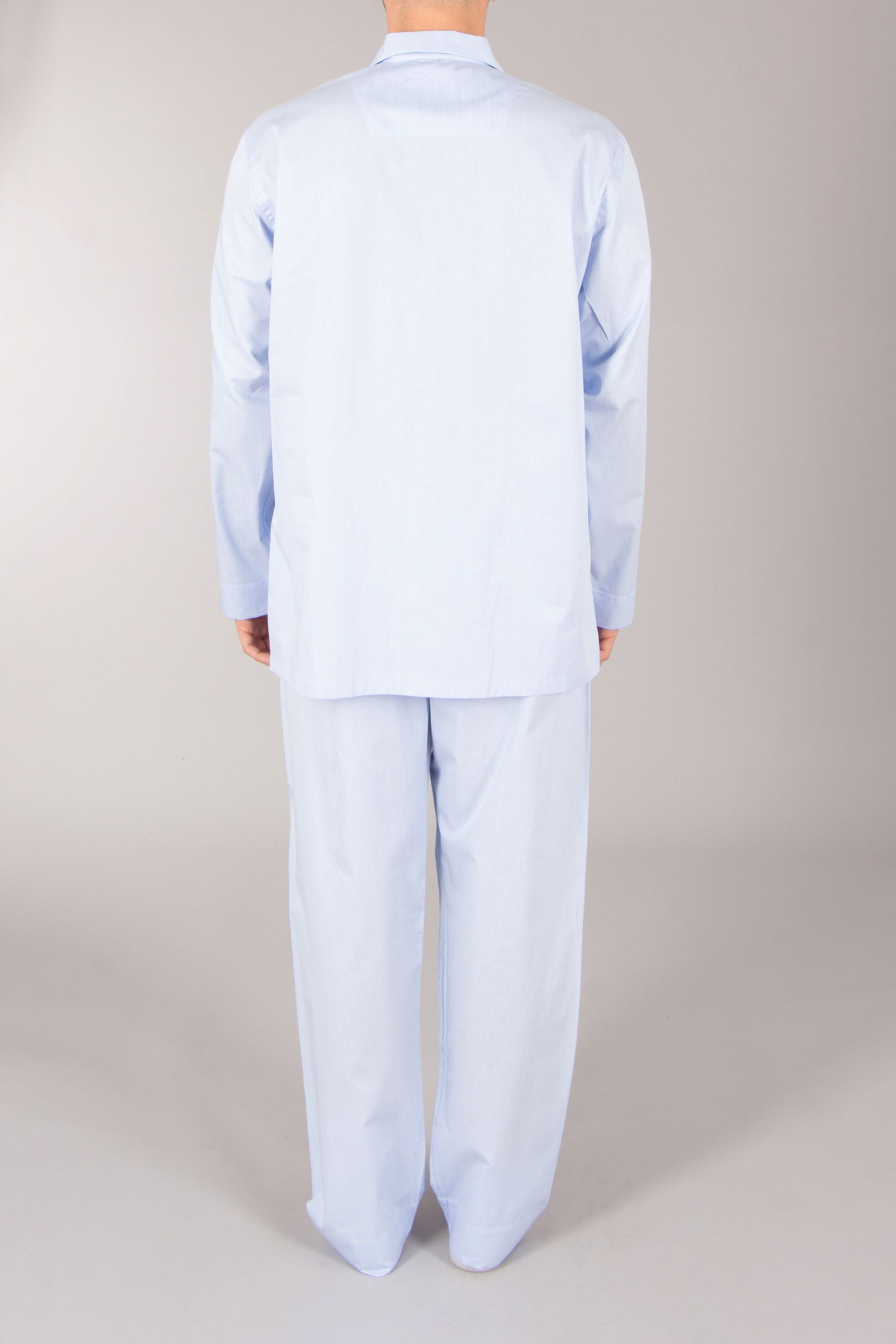 VAN LAACK Relaxed Fit Checked Cotton Poplin Pyjama Carlo Bekleidung, Mantel, Laborkittel, Pyjama, Hemd