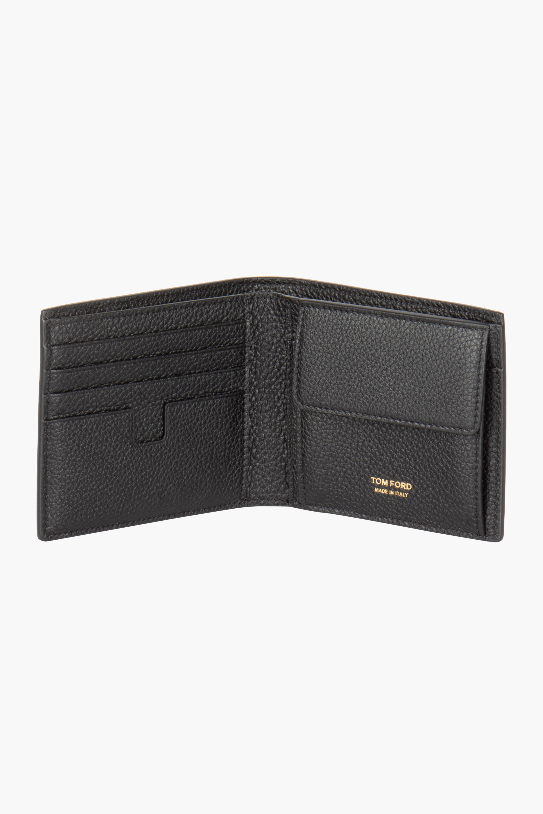 TOM FORD Grained Leather Bifold Wallet Zubehor, Geldbörse