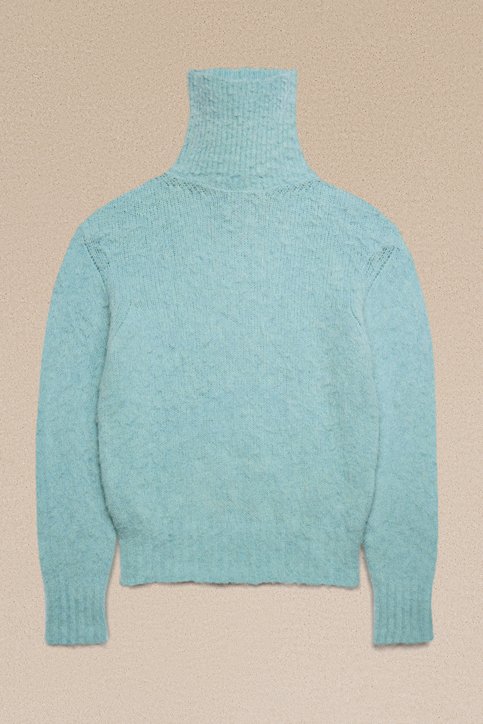 AMI PARIS Baby Alpaca Blend Knit Sweater AMI PARIS Baby Alpaca Blend Knit Sweater