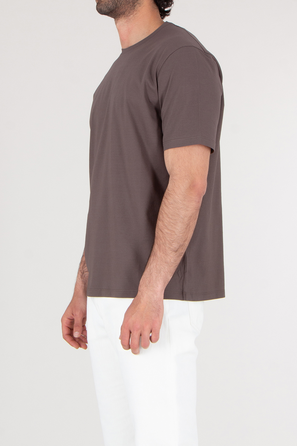 HERNO Super Fine Cotton Stretch T-Shirt 
