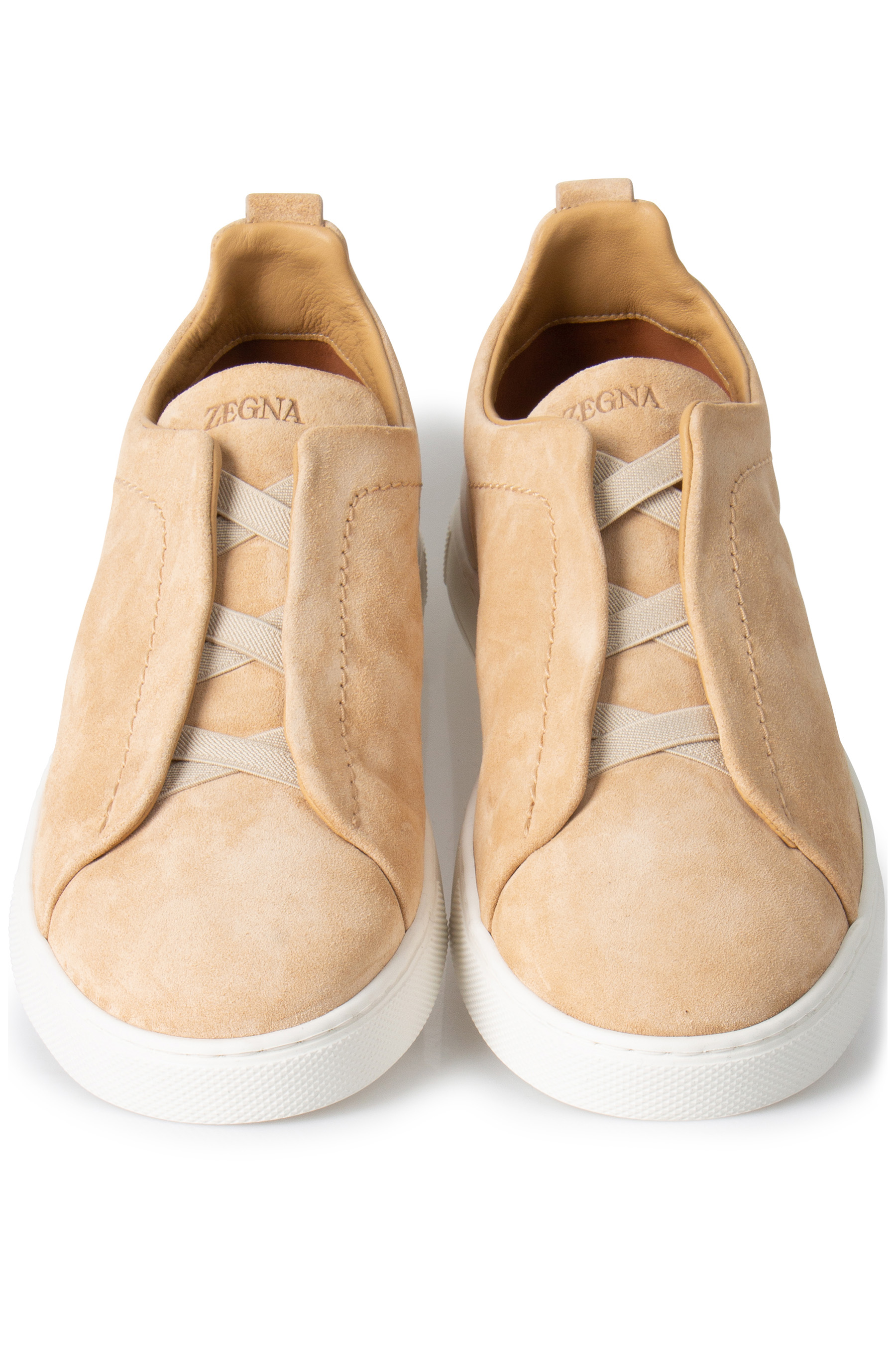 ZEGNA Suede Sneakers Triple Stitch ZEGNA Suede Sneakers Triple Stitch