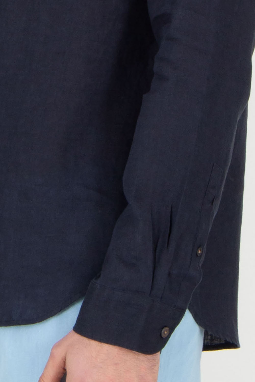 PAUL SMITH Regular Fit Linen Shirt 