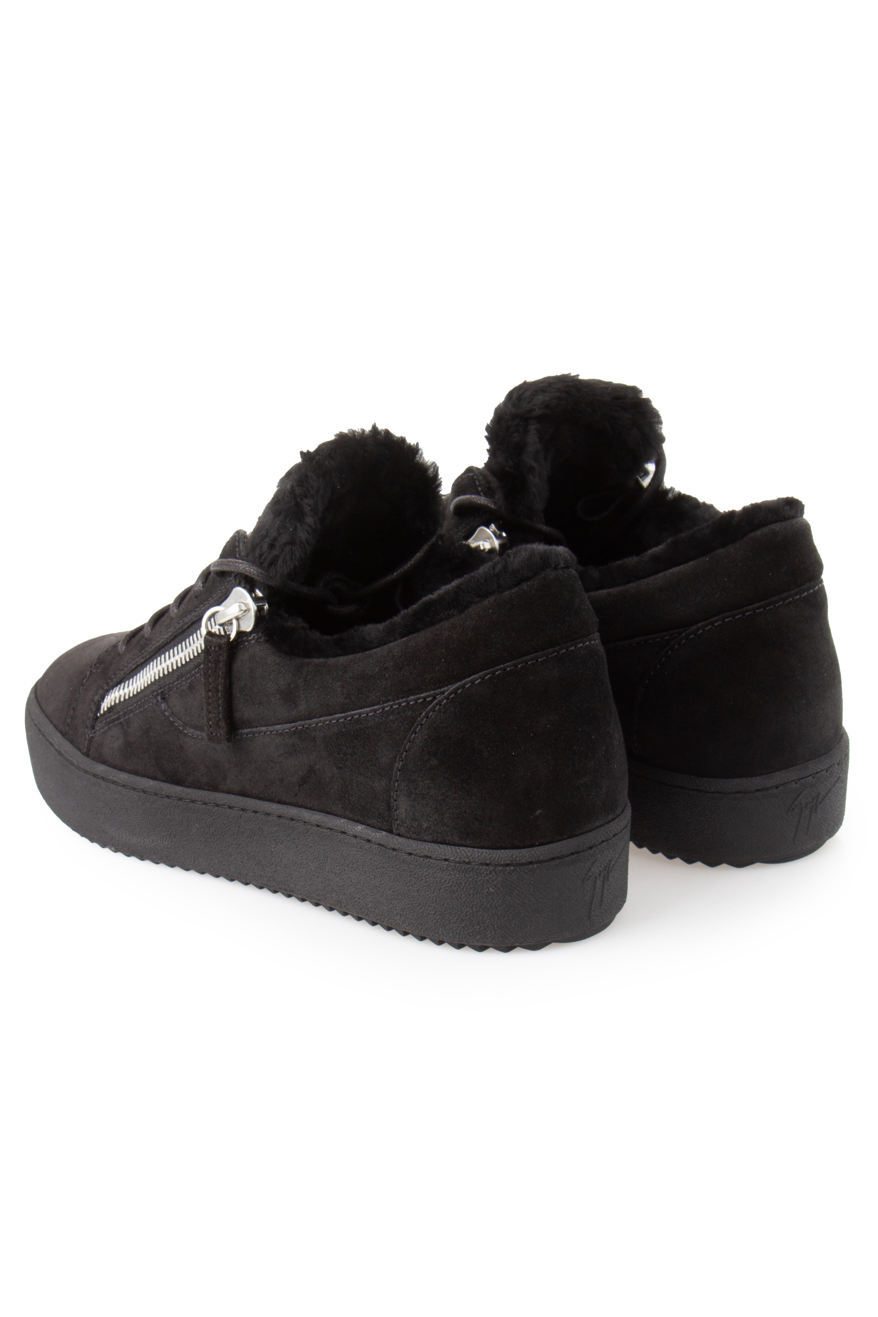 GIUSEPPE ZANOTTI Lined Suede Sneakers Frankie Winter GIUSEPPE ZANOTTI Lined Suede Sneakers Frankie Winter