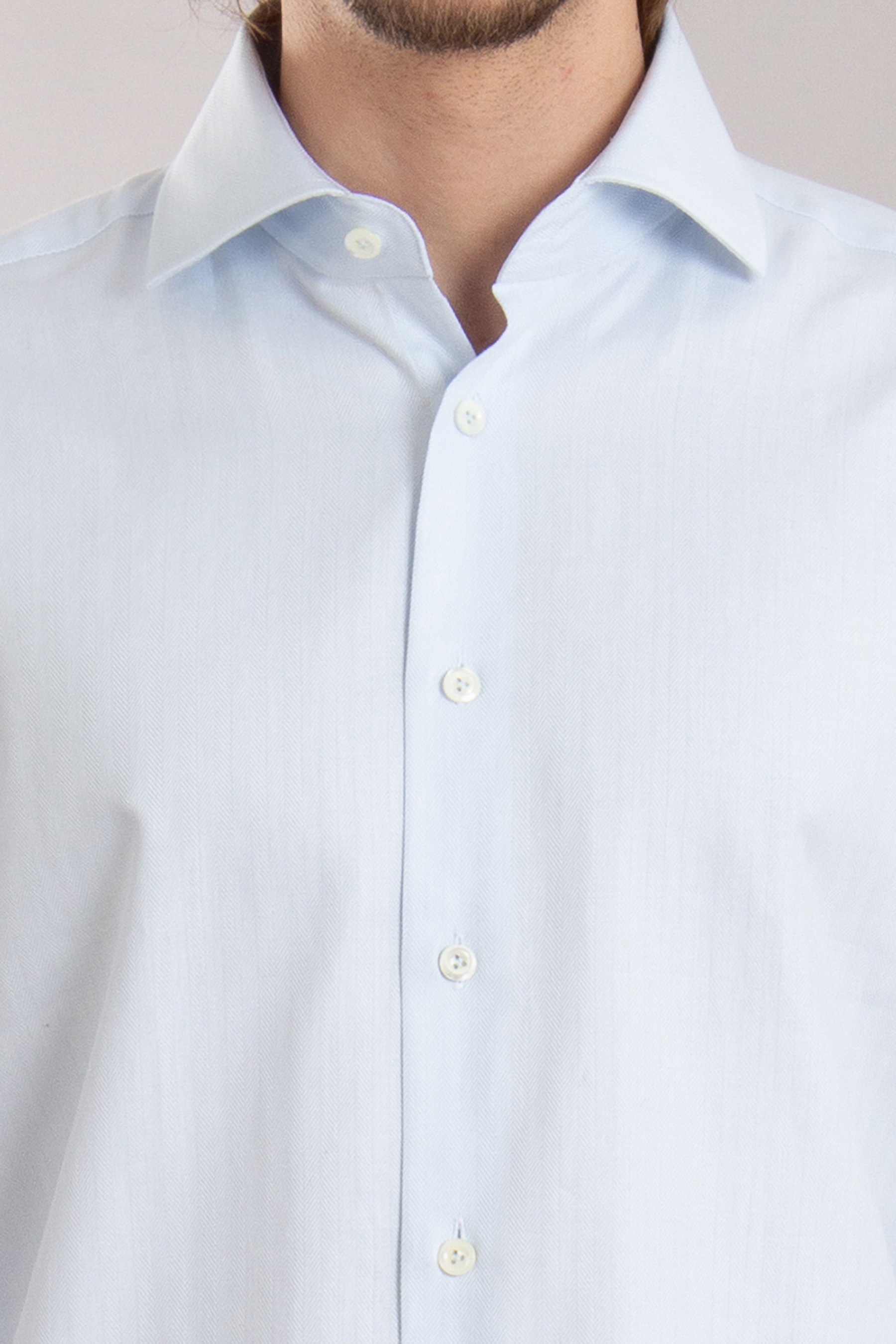 VAN LAACK Tailor Fit Herringbone Cotton Shirt Rivara-TF VAN LAACK Tailor Fit Herringbone Cotton Shirt Rivara-TF