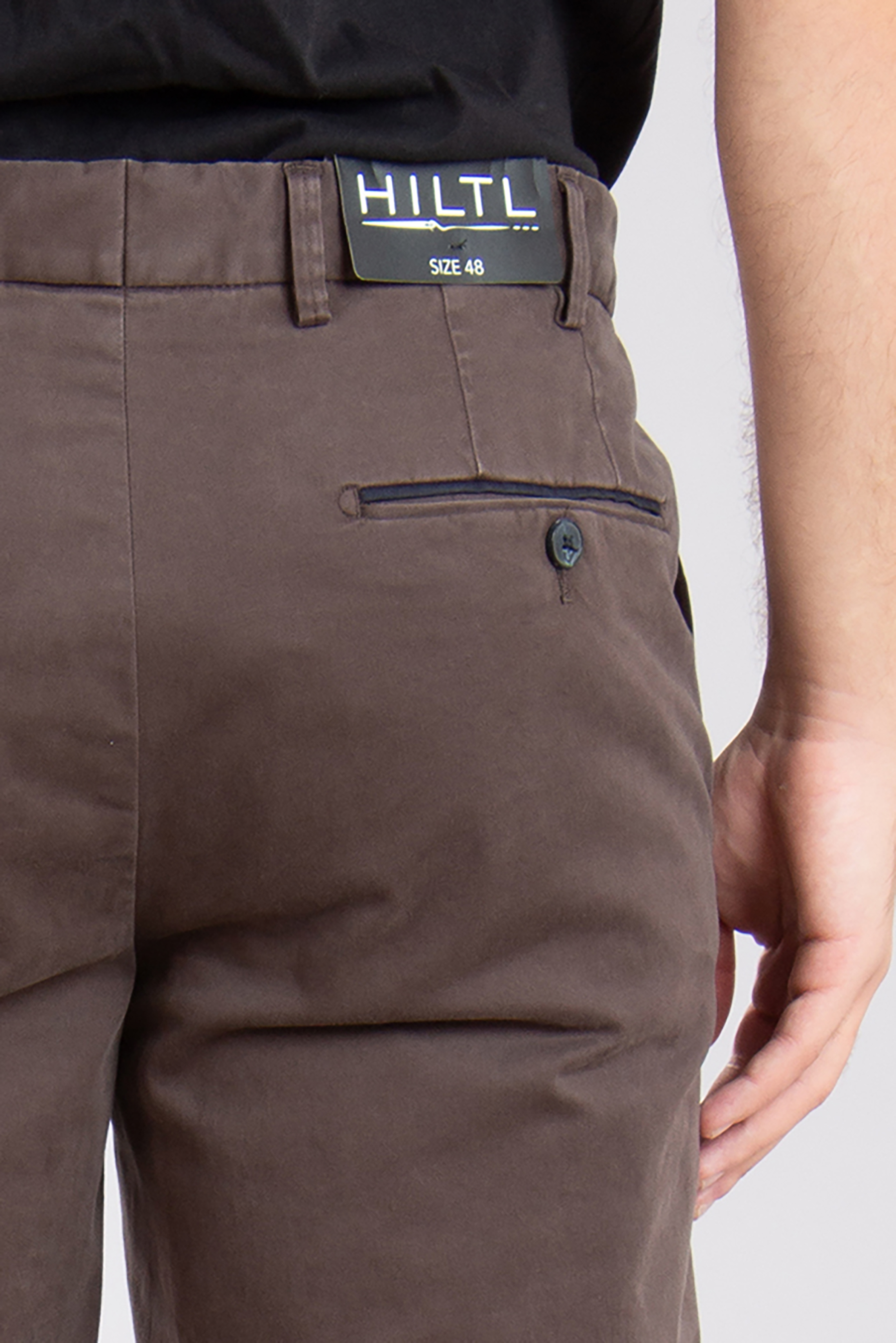 HILTL Supima Cotton Satin Business Chinos Peaker S