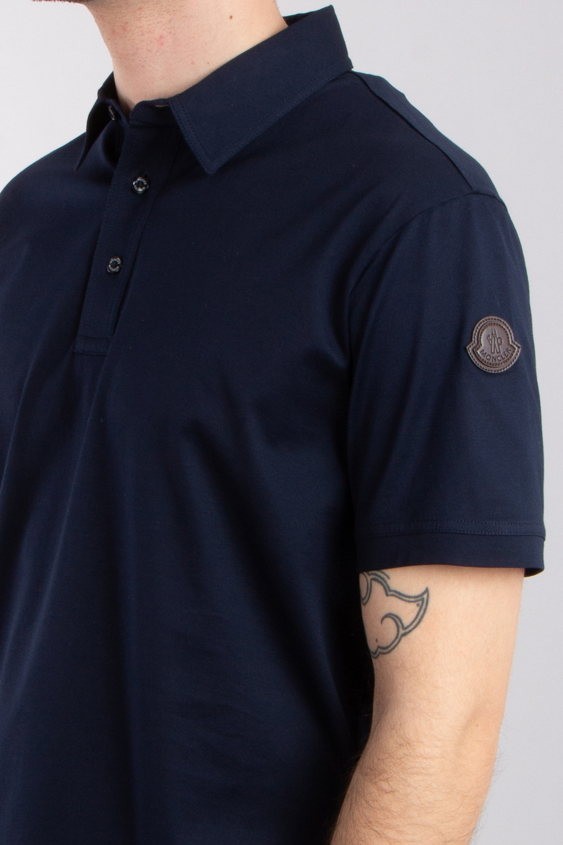 MONCLER Cotton Jersey Polo Shirt MONCLER Cotton Jersey Polo Shirt