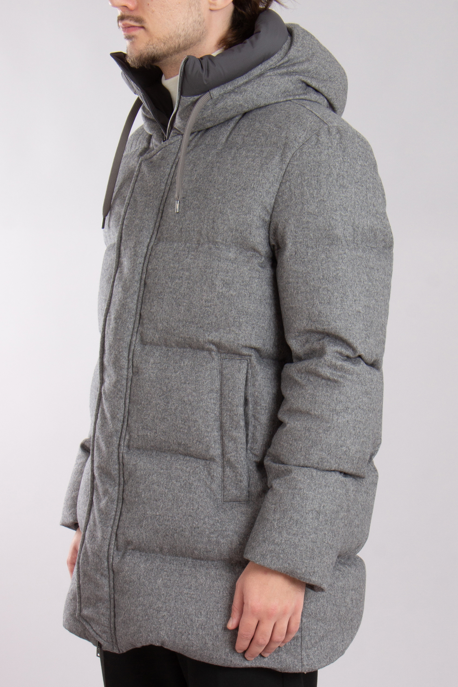 HERNO Cashmere-Silk & Ecoage Down Jacket HERNO Cashmere-Silk & Ecoage Down Jacket