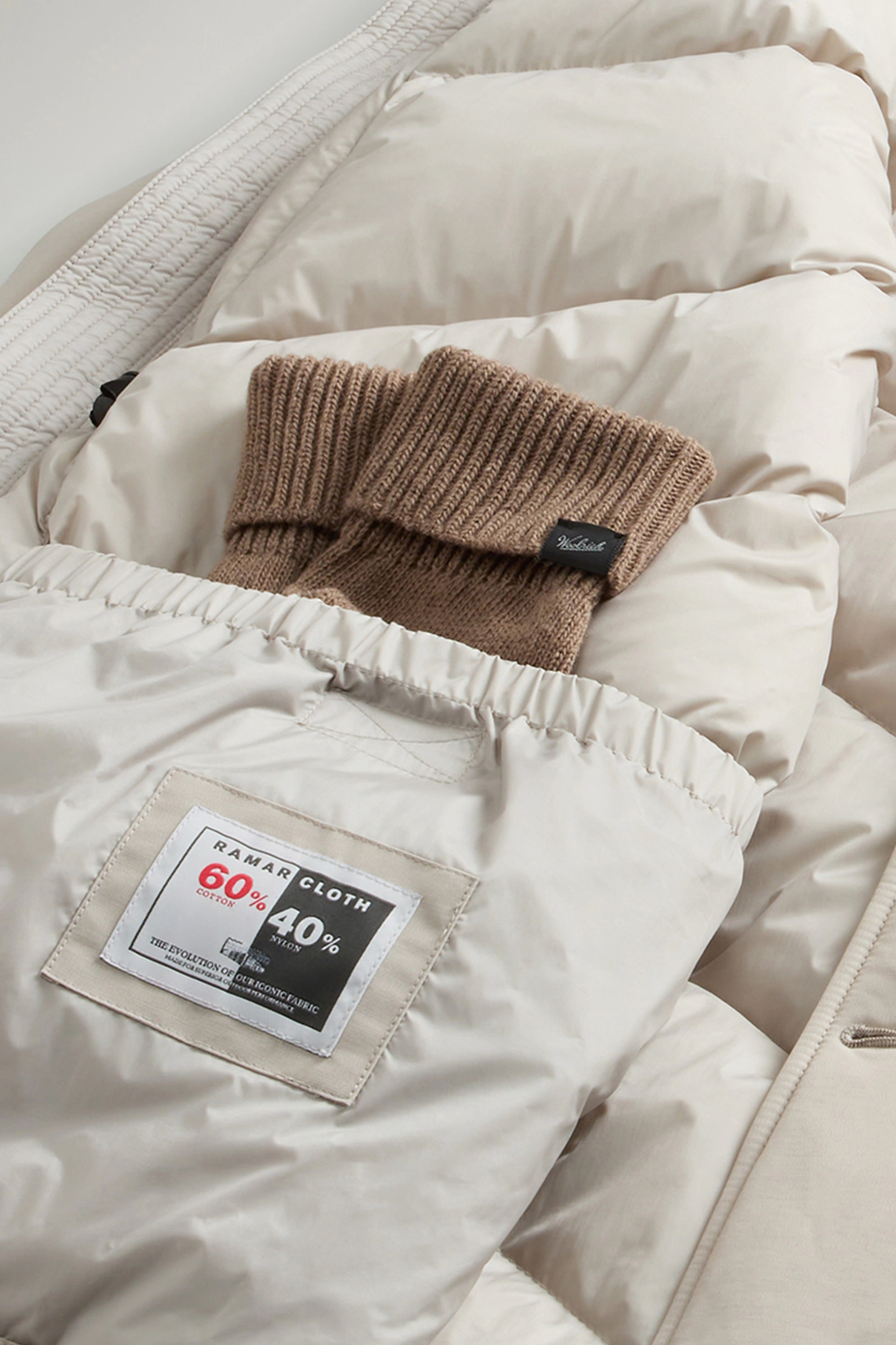 WOOLRICH Regular Fit Ramar Cloth Down Arctic Parka Decke, Kissen, Dekoration für Zuhause, Mobiliar