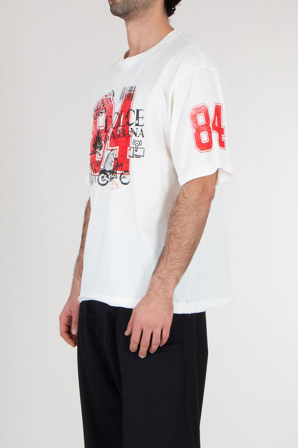 DOLCE & GABBANA Oversized Printed T-Shirt 