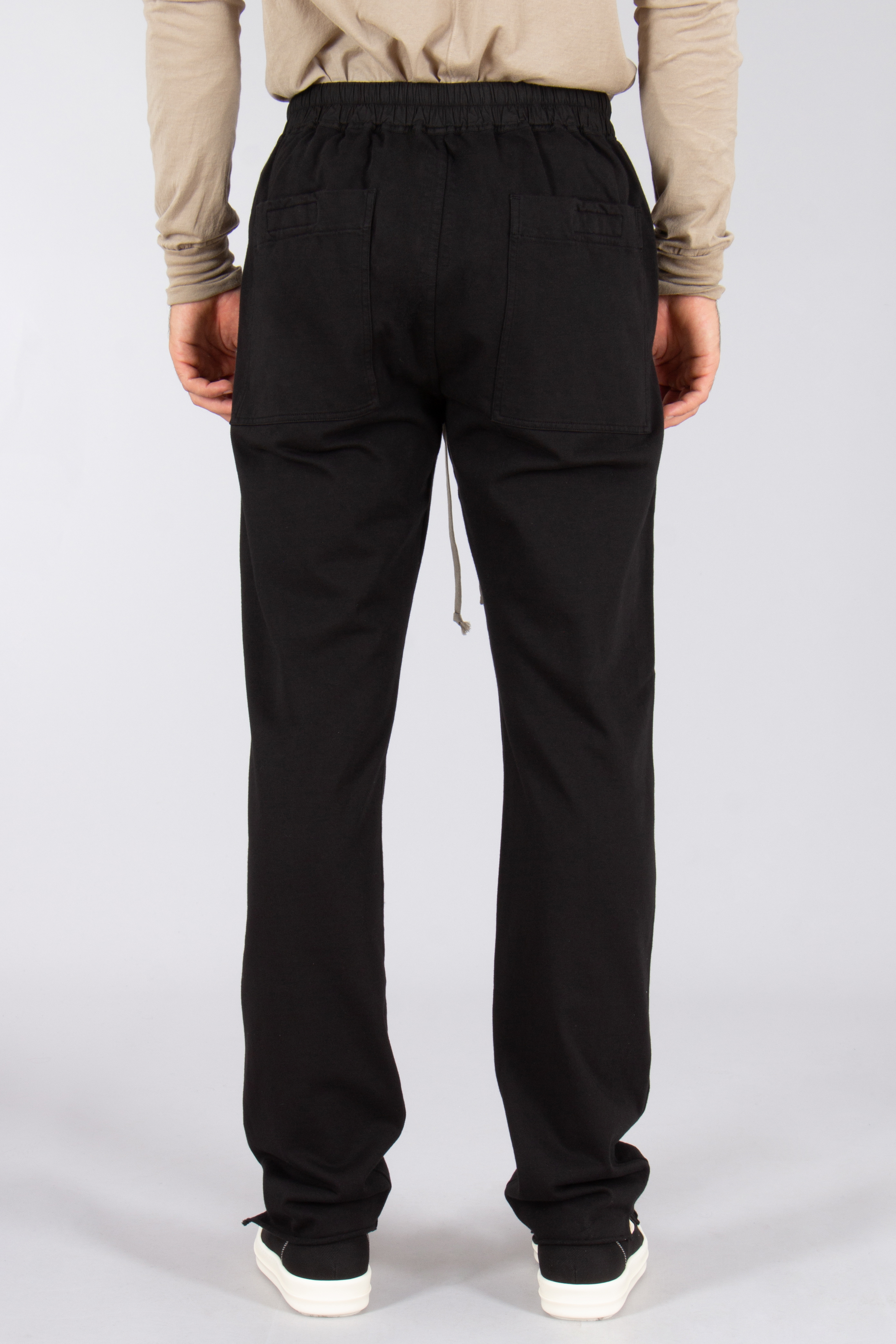 RICK OWENS DRKSHDW Regular Fit Compact Heavy Cotton Jersey Berlin Drawstring Sweatpants Bekleidung, Hosen, Jeans