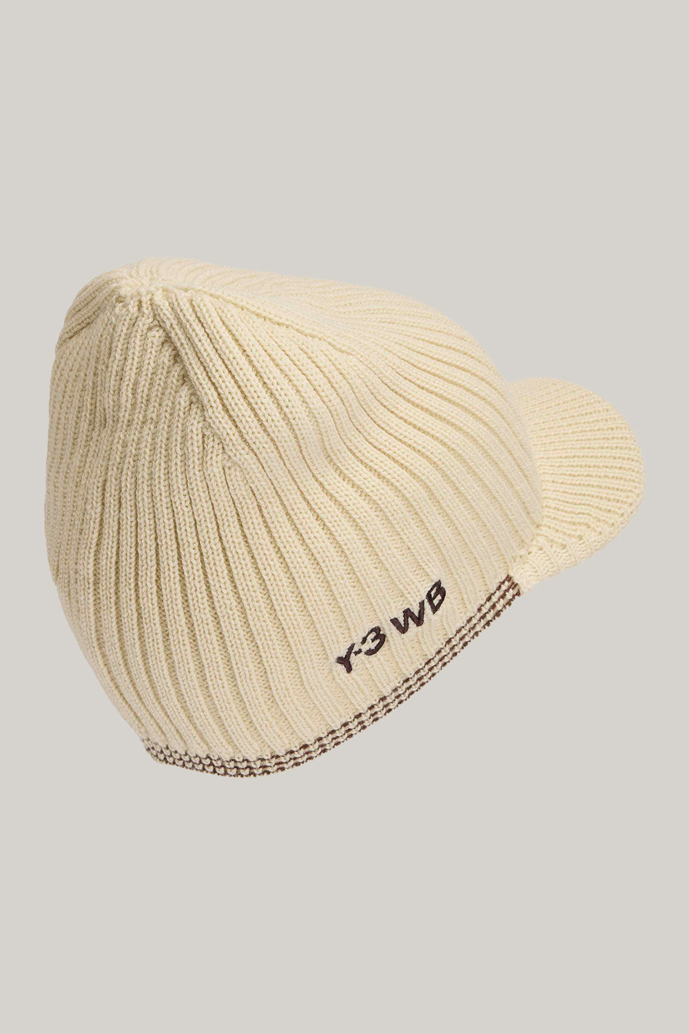 Y-3 x Wales Bonner Knitted Merino Wool Beanie