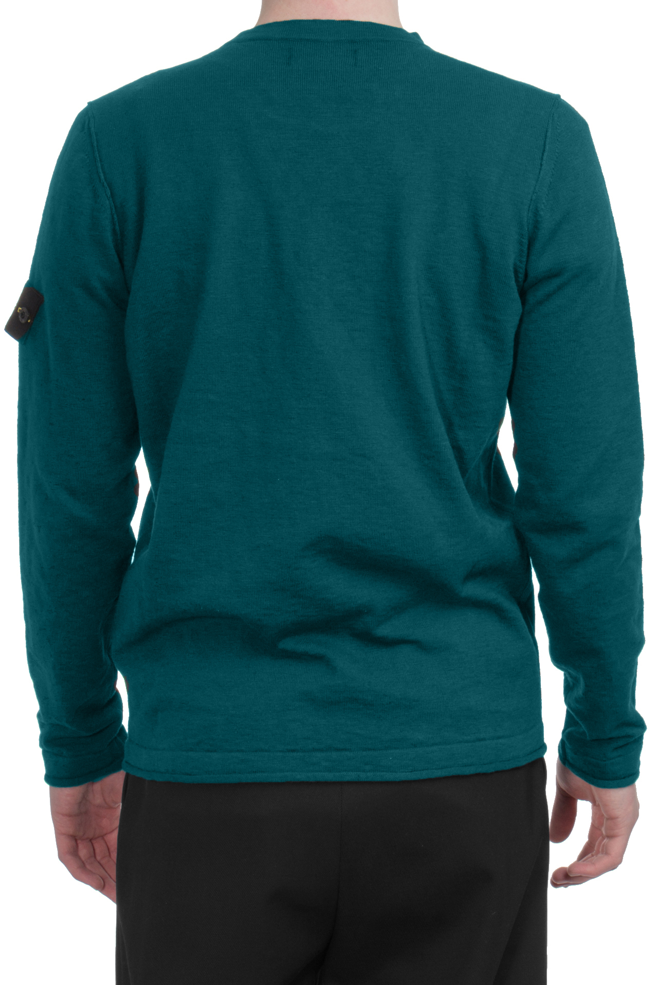 STONE ISLAND Cotton-Nylon Blend Knit Sweater