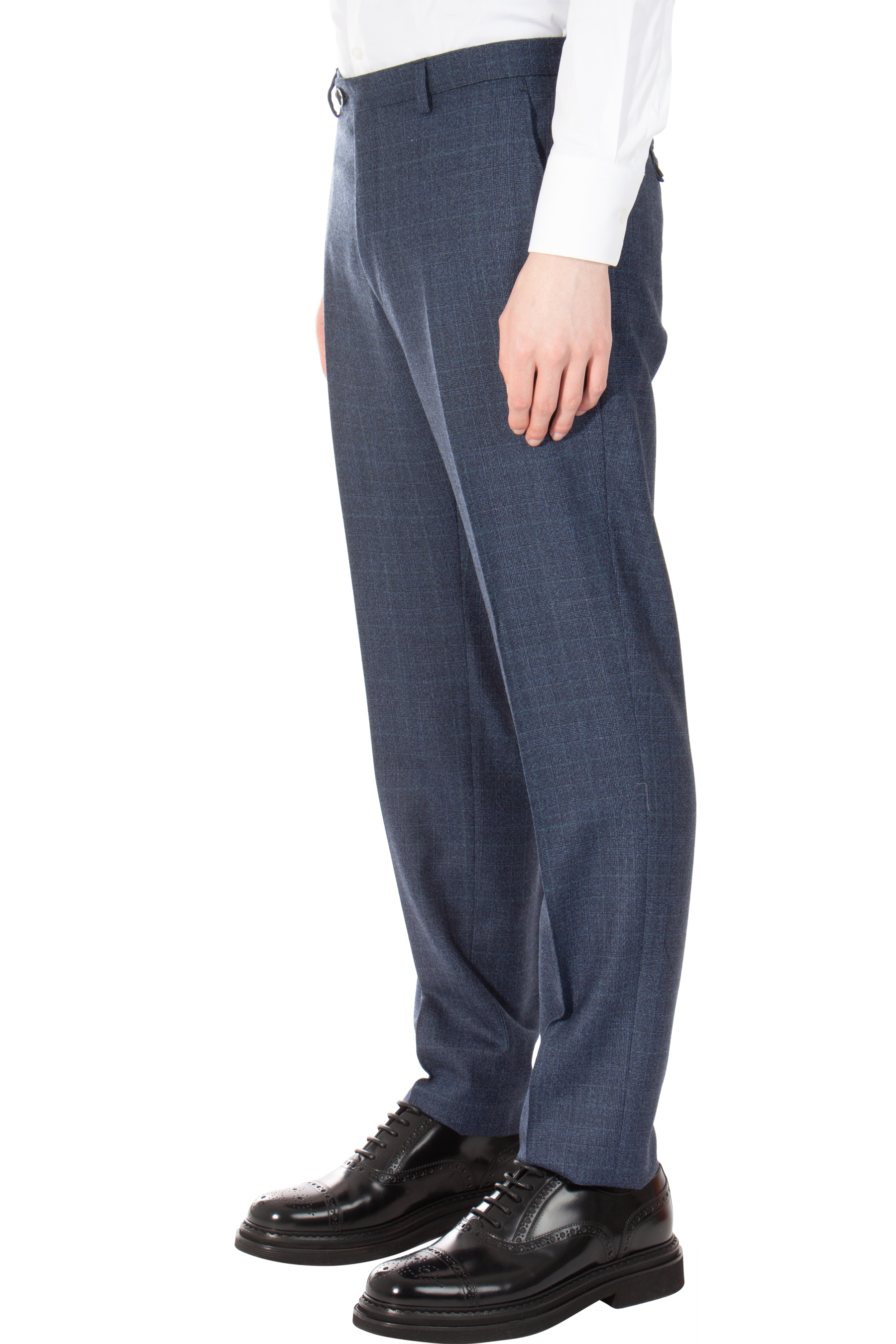 ETRO Checked Fleece Wool Suit ETRO Checked Fleece Wool Suit