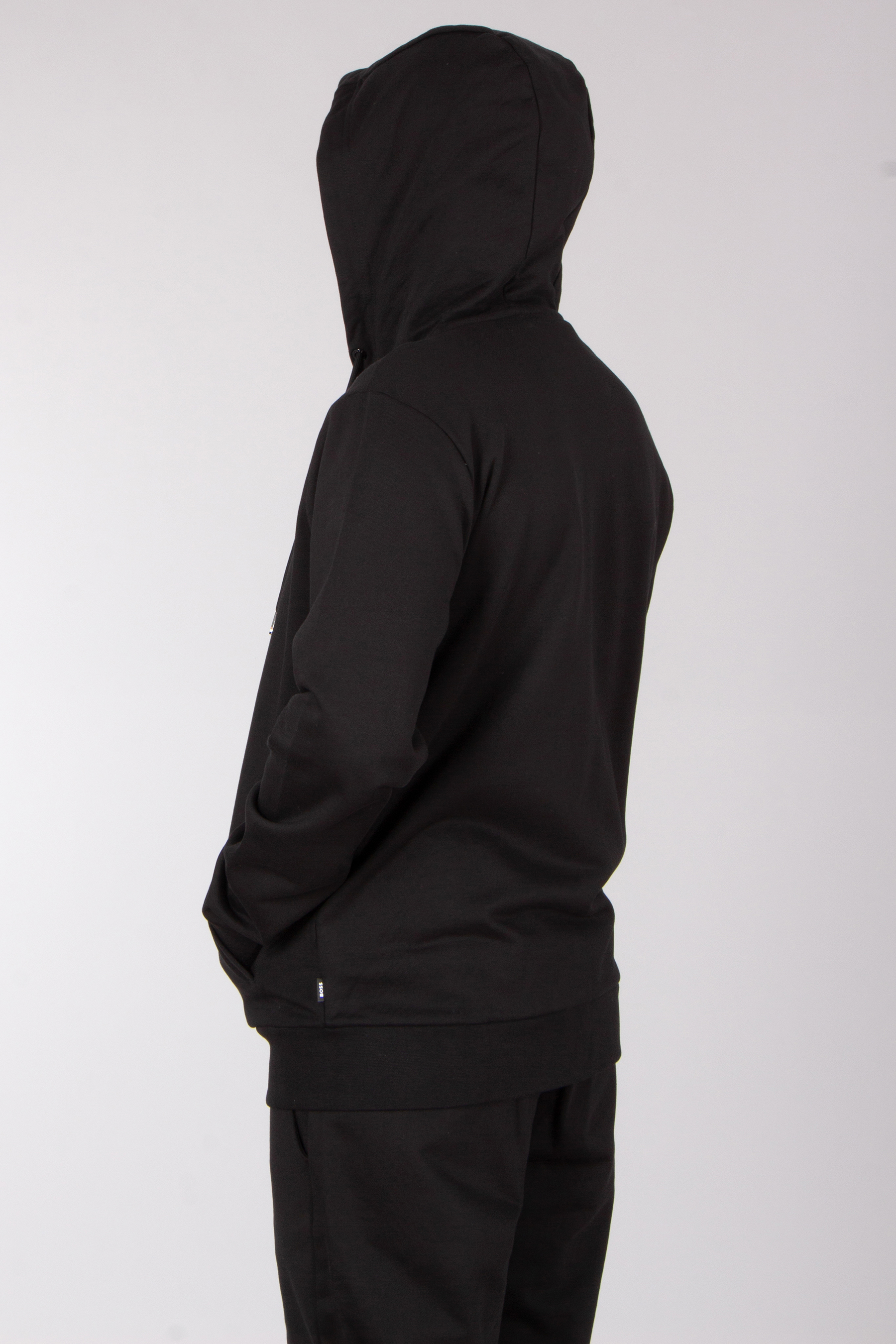 BOSS Regular Fit Cotton Frnech Terry Zip-Up Hoodie Seeger Kapuzenpulli, Pullover, Sweatshirt, Kapuze, Mantel