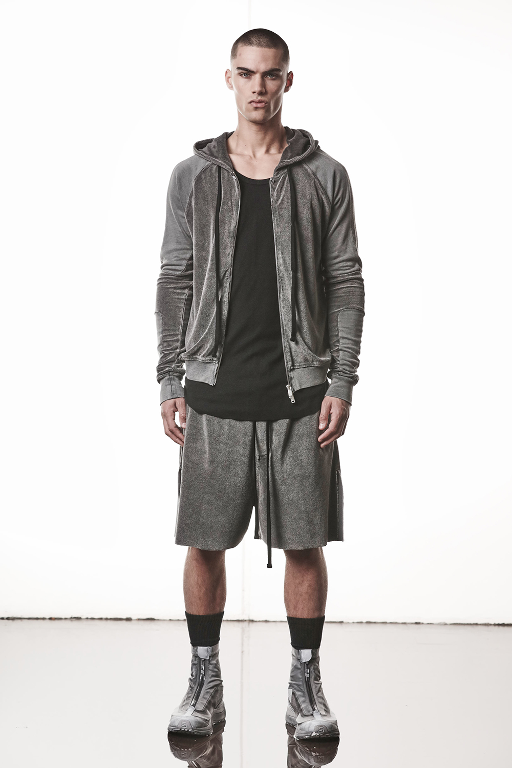 Mantel, Jacke, Kurze Hose, Mann, Person