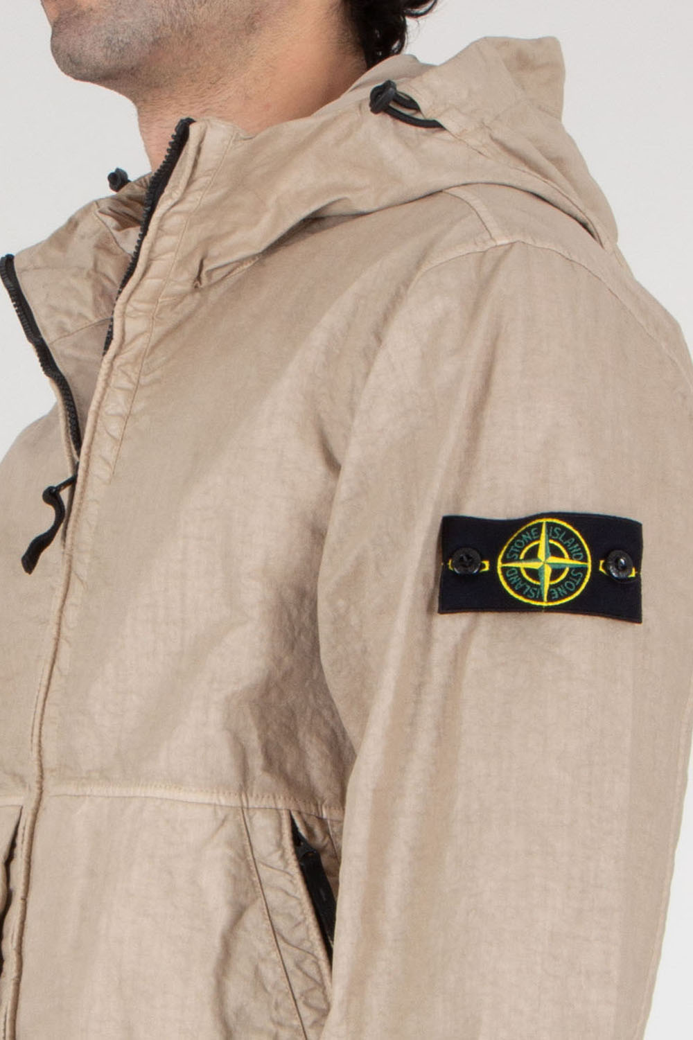 STONE ISLAND Regular Fit Nylon Hooded Jacket 