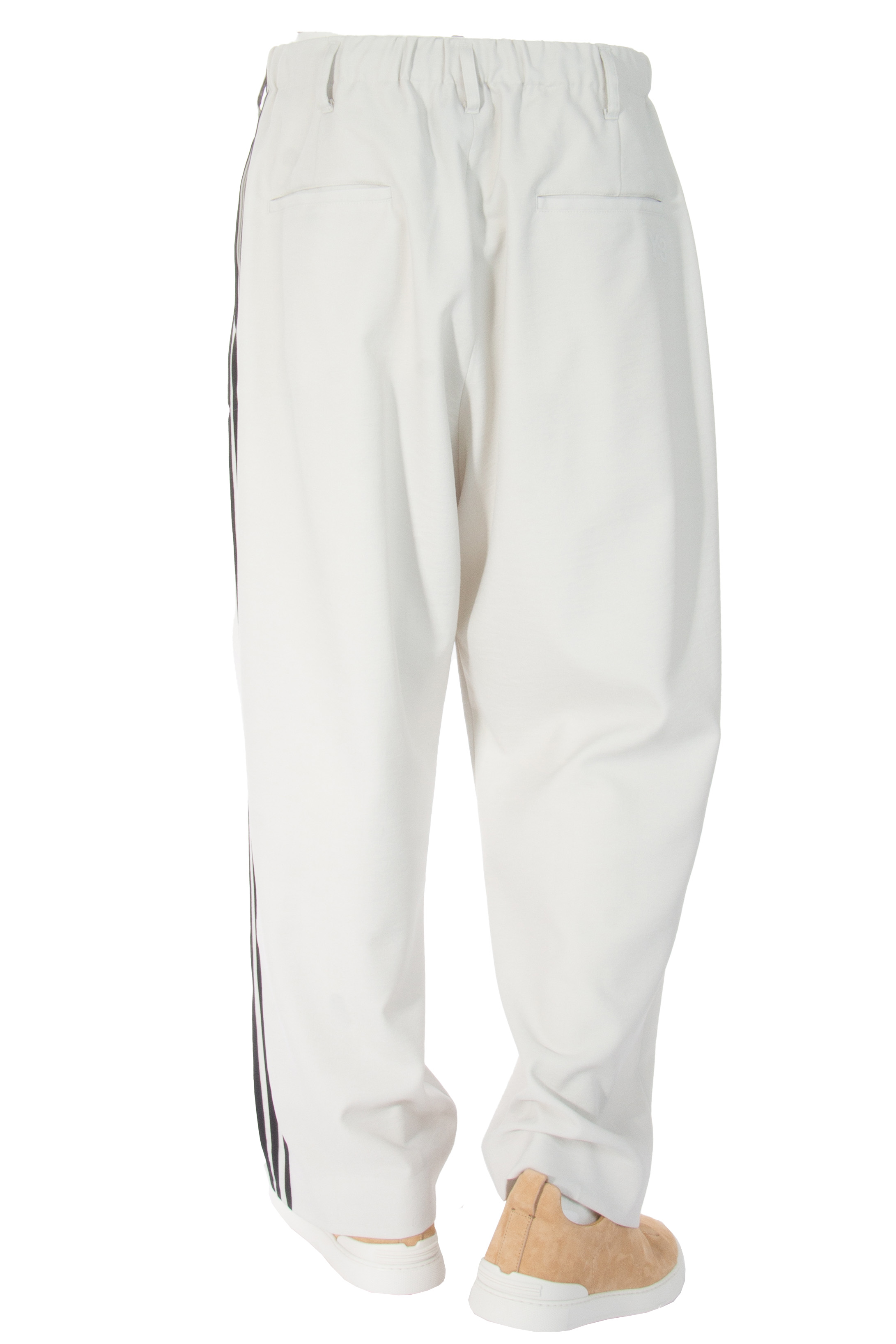 Y-3 Straight Leg Uniform 3 Stripe Pants