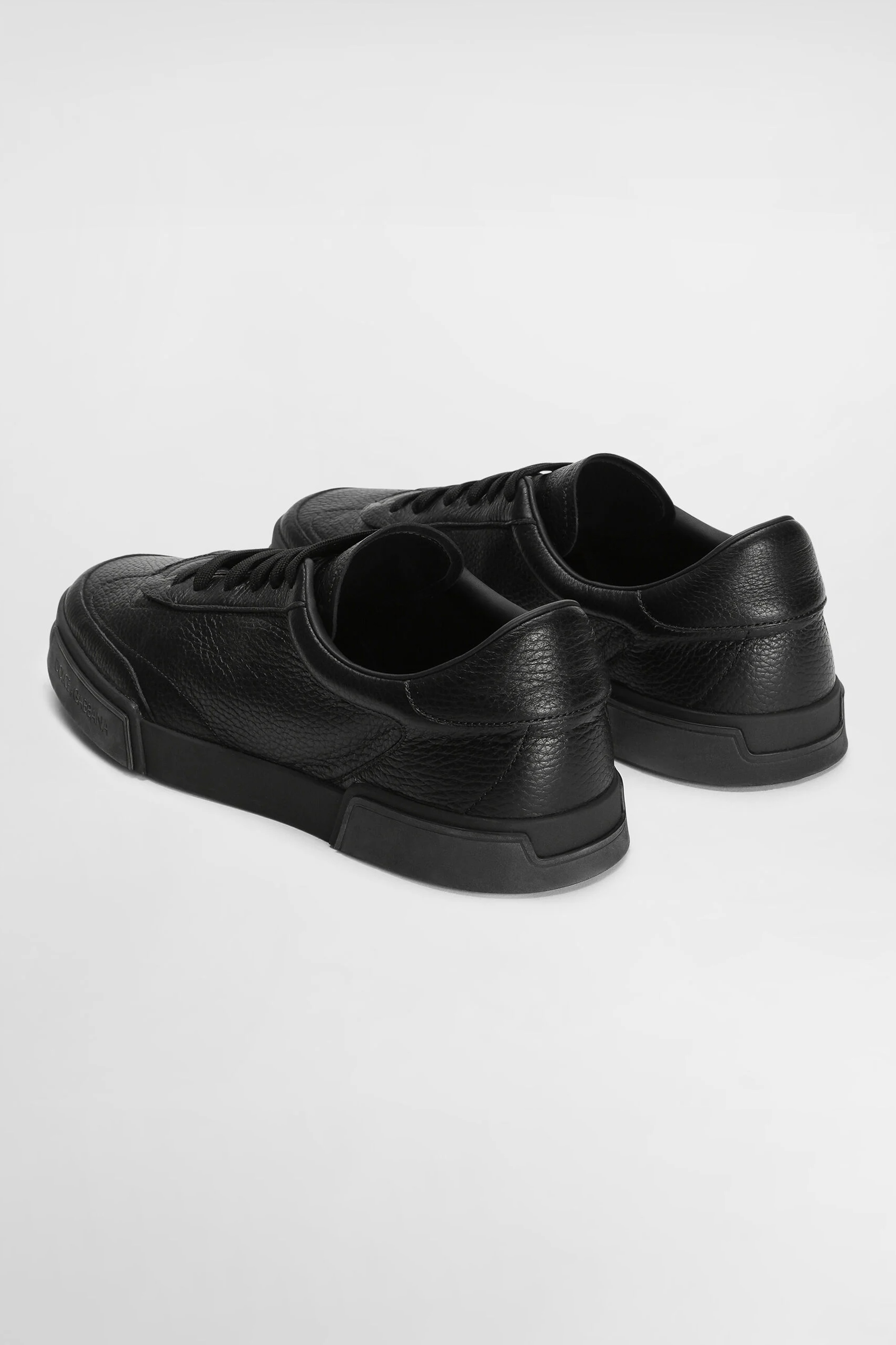 DOLCE & GABBANA Grained Leather Sneakers Portofino Yacht DOLCE & GABBANA Grained Leather Sneakers Portofino Yacht