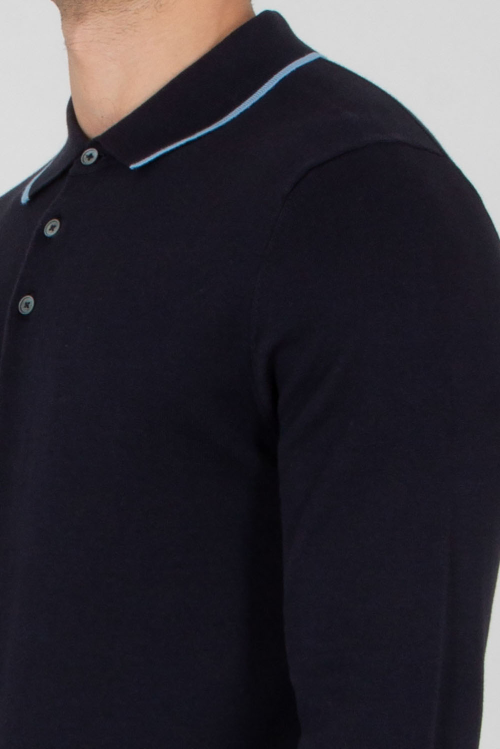 PAUL SMITH Regular Fit Organic Cotton Knit Polo