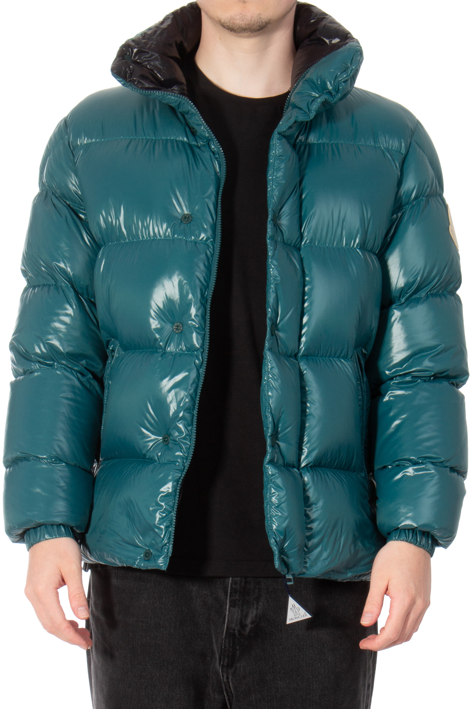 MONCLER Dervox Recycled Nylon Down Puffer Jacket MONCLER Dervox Recycled Nylon Down Puffer Jacket