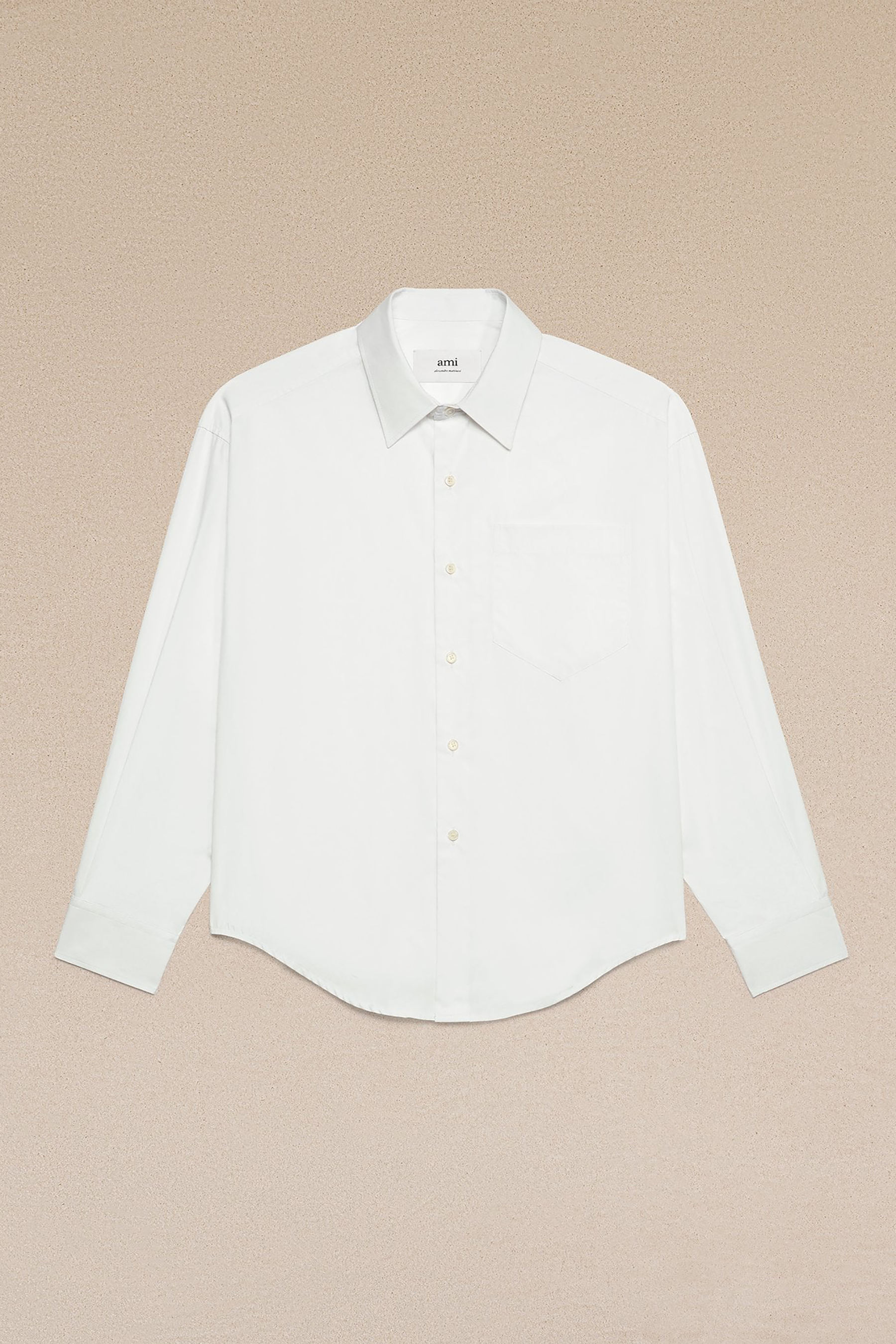 AMI PARIS Cotton Poplin Shirt AMI PARIS Cotton Poplin Shirt