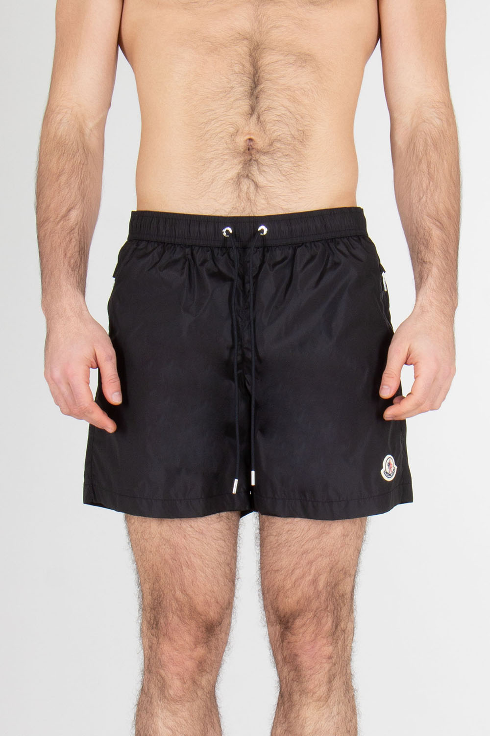 MONCLER Regular Fit Nylon Swim Shorts