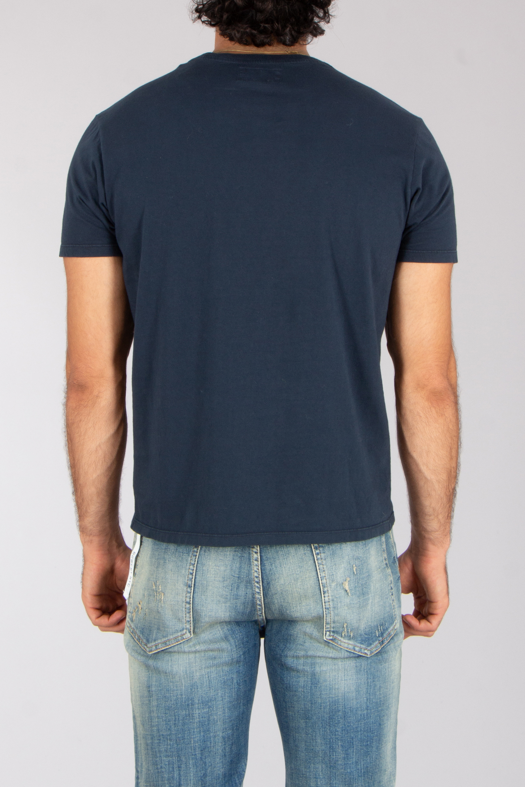 BOWERY NYC Regular Fit Graphic Print Cotton Jersey T-Shirt T-shirt, Hosen, Jeans, Mann, Person