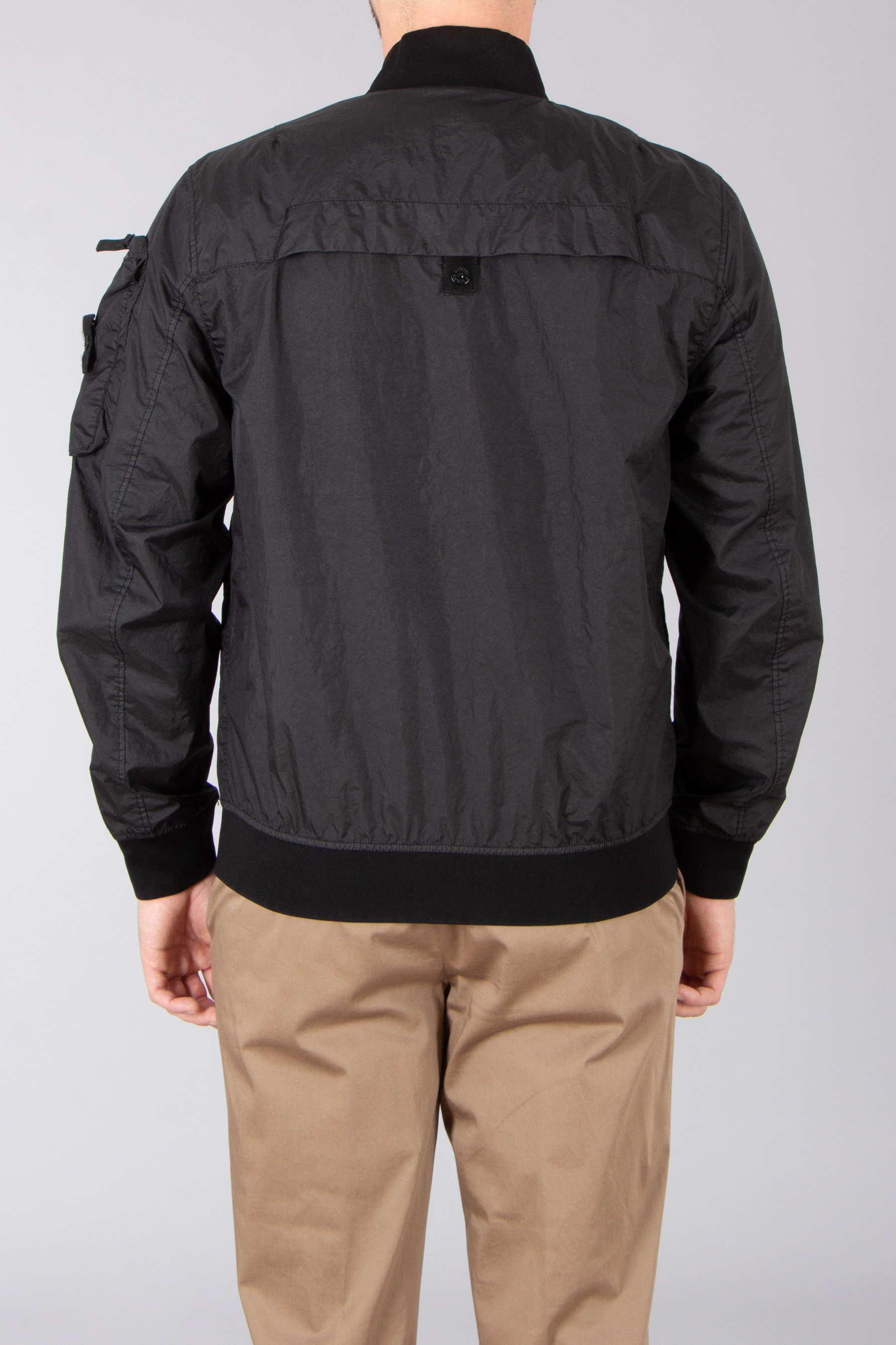 STONE ISLAND Nylon Membrana 3L TC Bomber Jacket STONE ISLAND Nylon Membrana 3L TC Bomber Jacket