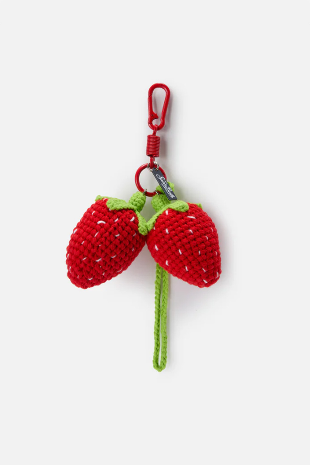 Mc2 SAINT BARTH Crochet Strawberries Key Chain
