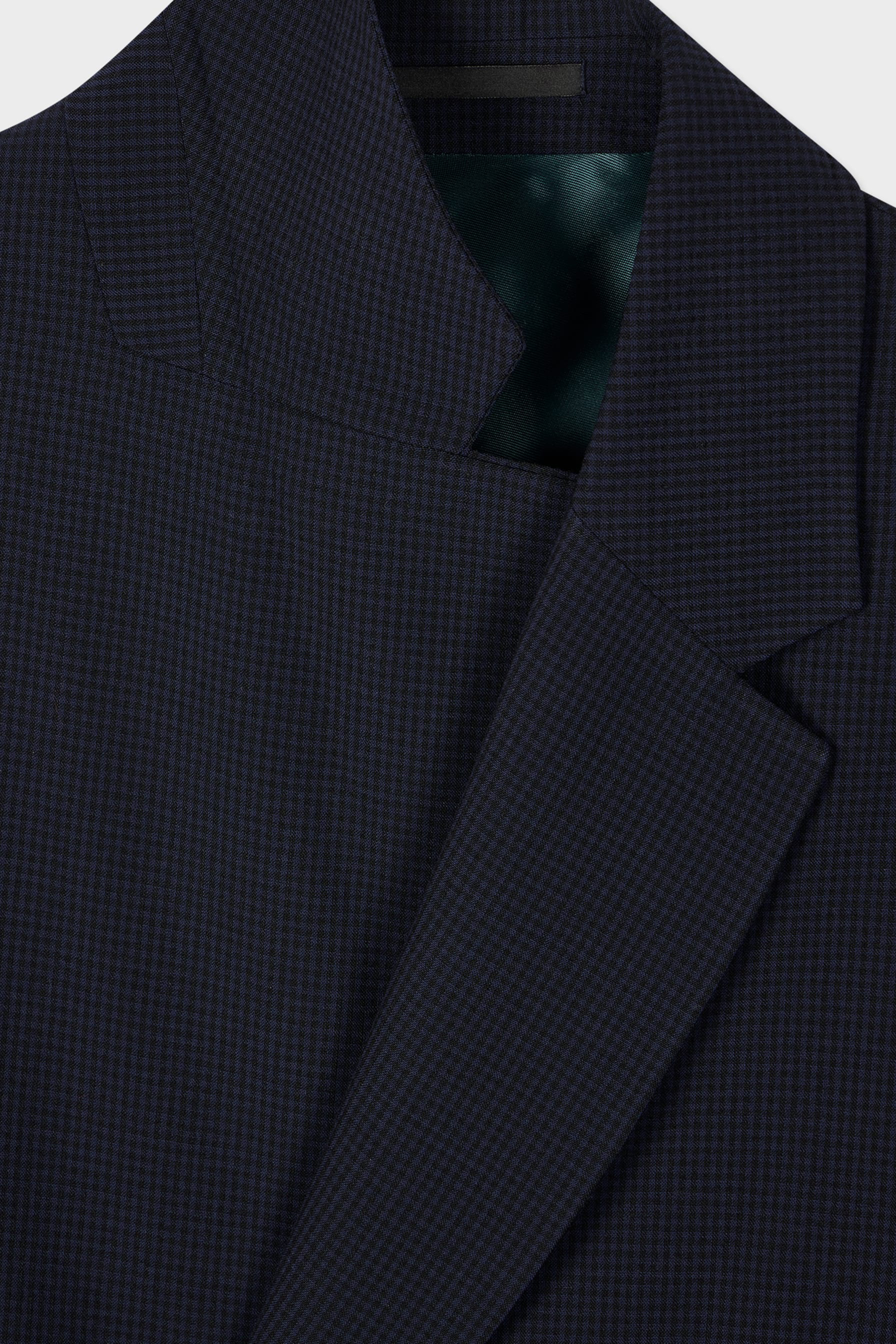 PAUL SMITH Seersucker Check Double-Breasted Jacket PAUL SMITH Seersucker Check Double-Breasted Jacket