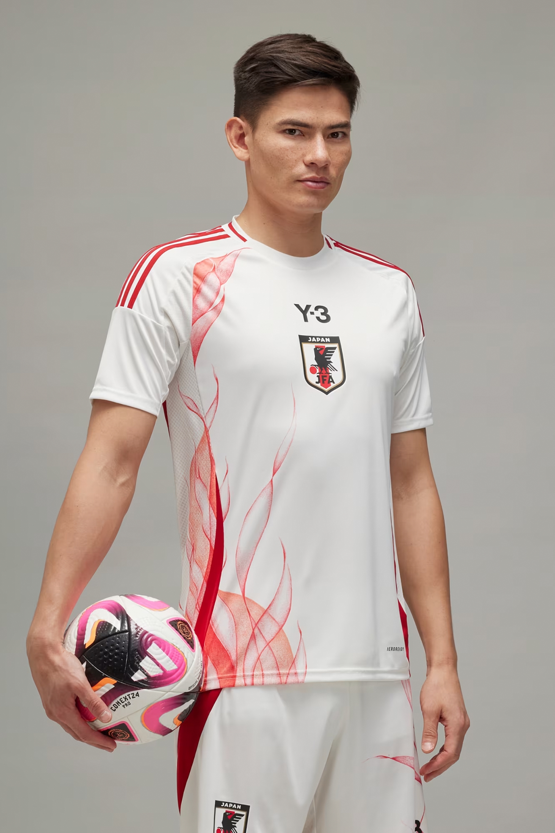 Y-3 X JFA Recycled Polyester Away Jersey Y-3 X JFA Recycled Polyester Away Jersey