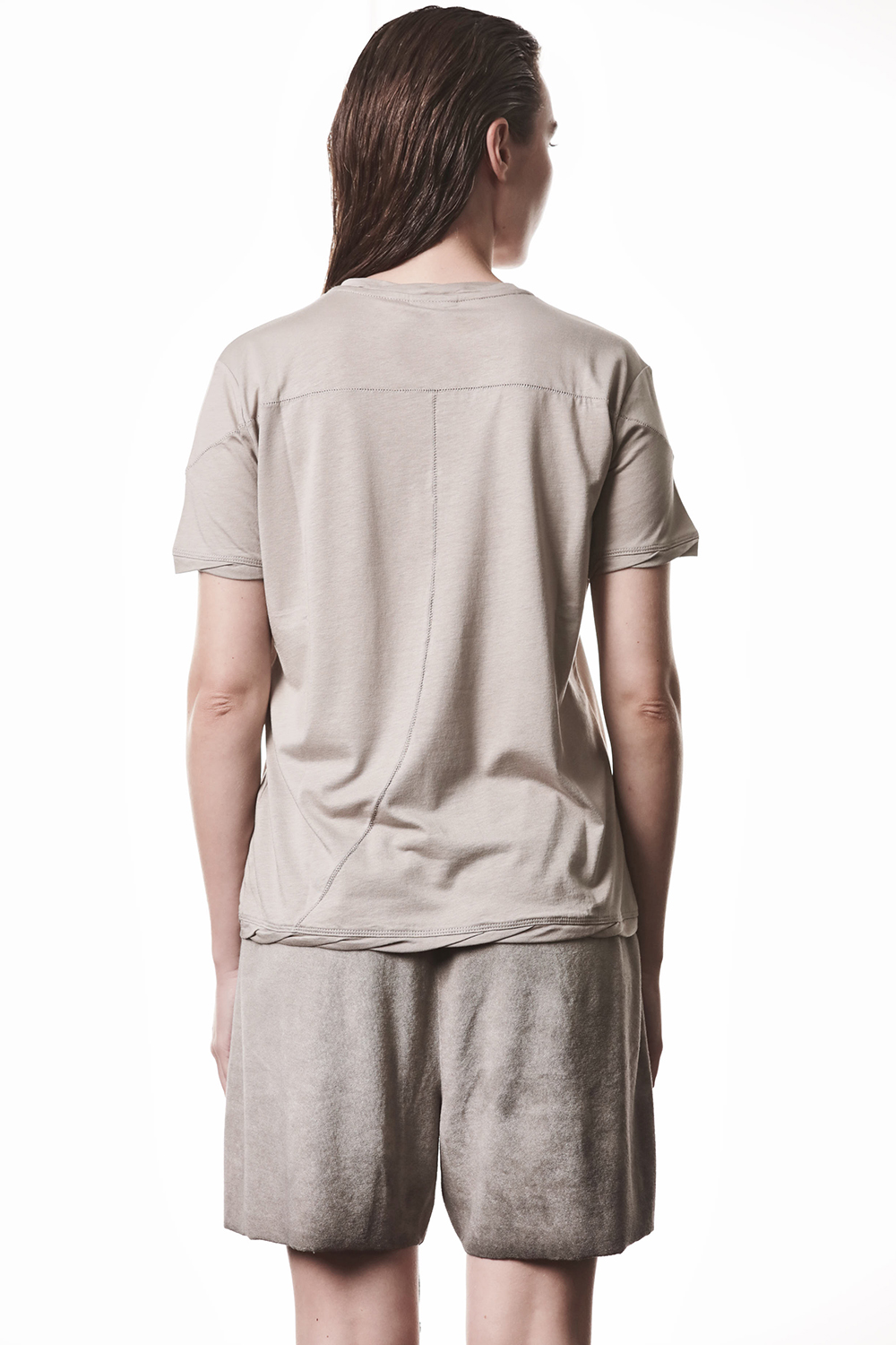 T-shirt, Zurück, Person, Leinen, Kurze Hosen