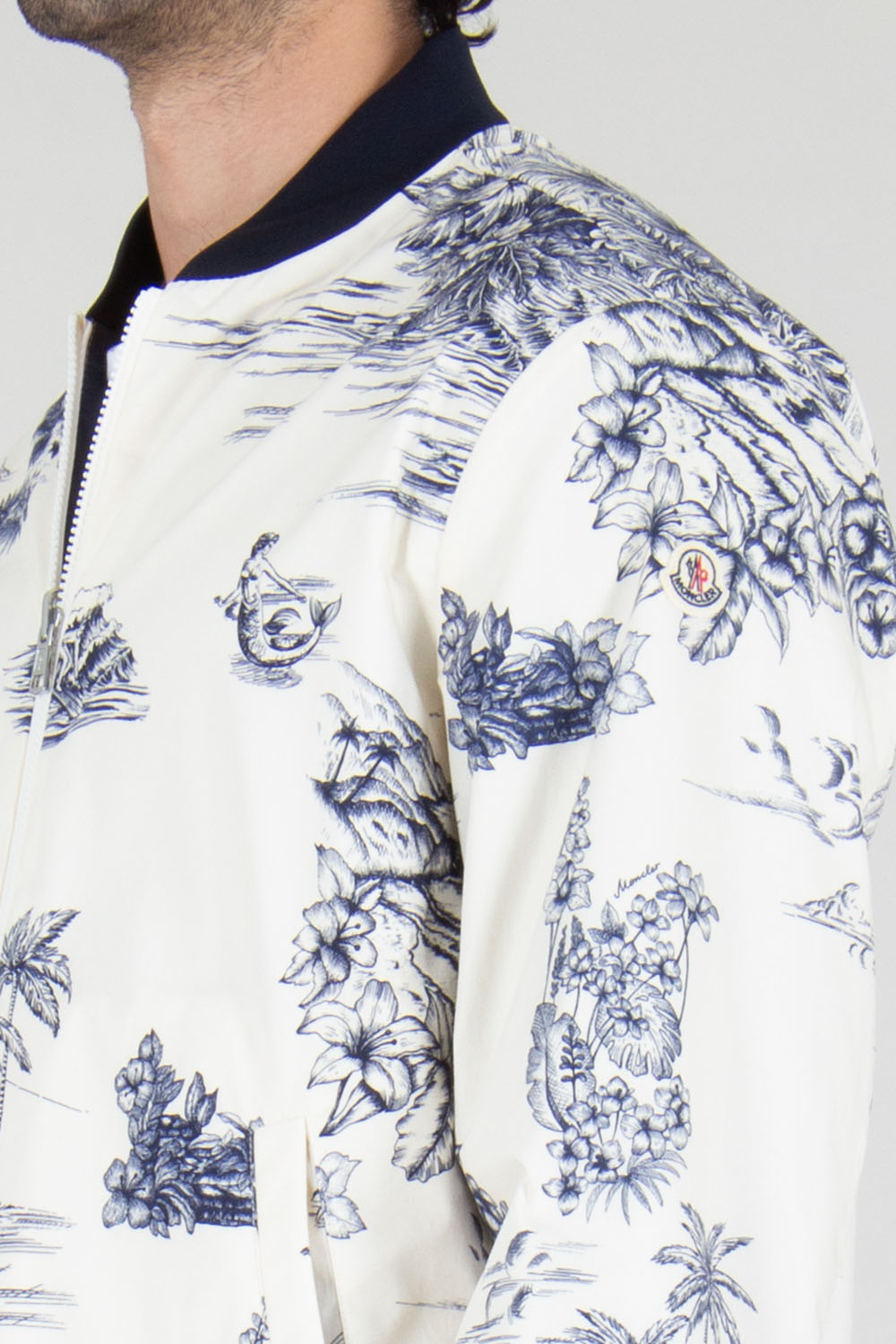 MONCLER Regular Fit Reversable Bomber Jacket Achensee