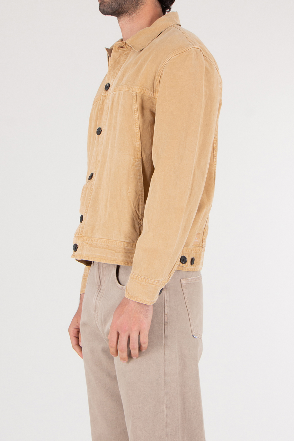 PAUL SMITH Lyocell Cotton Twill Jacket Rider 
