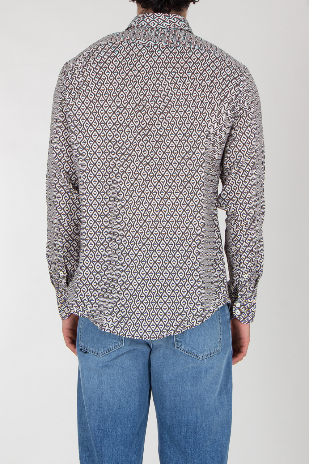 VAN LAACK Patterned Linen Shirt Retin