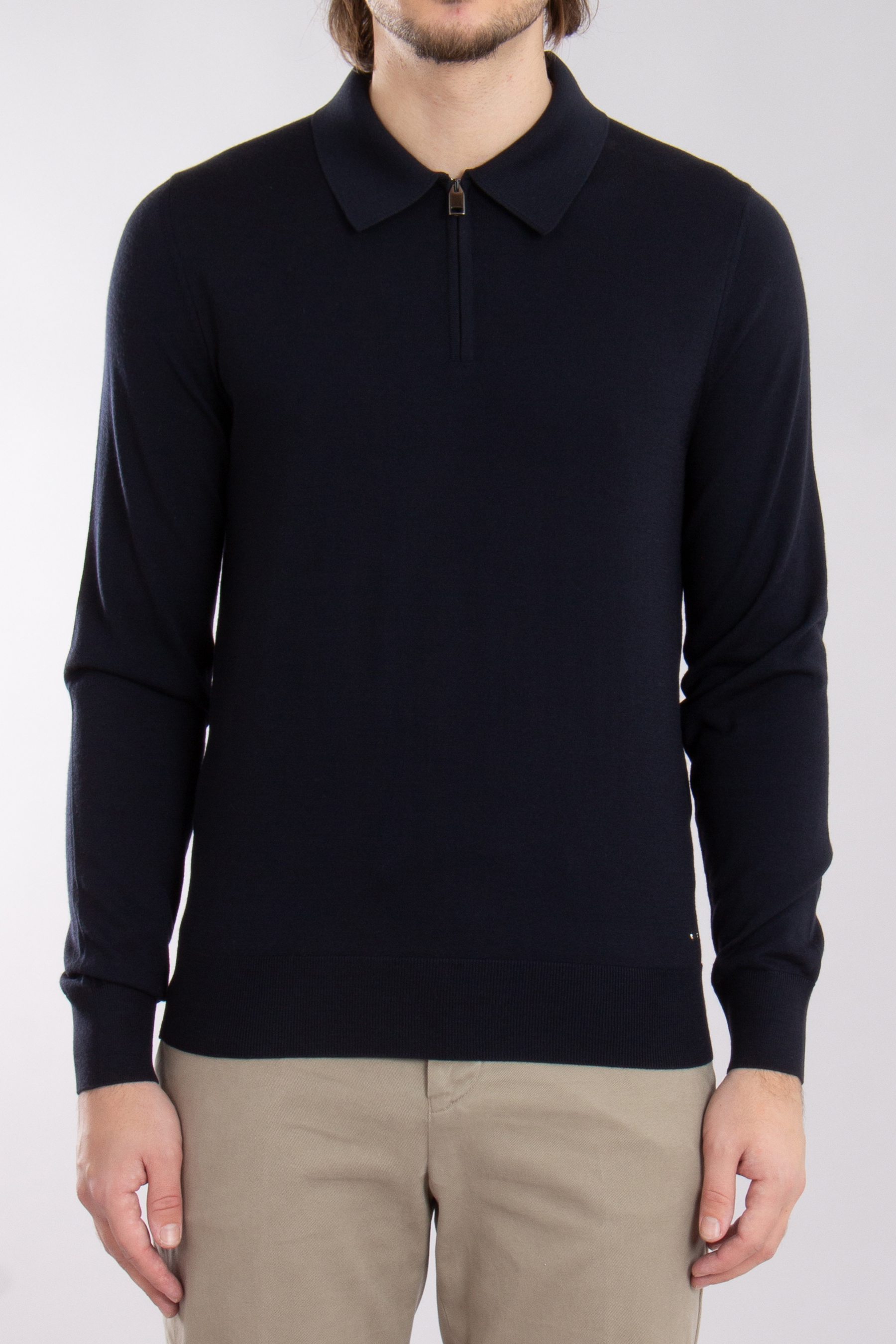 BRIONI Wool Knit Polo