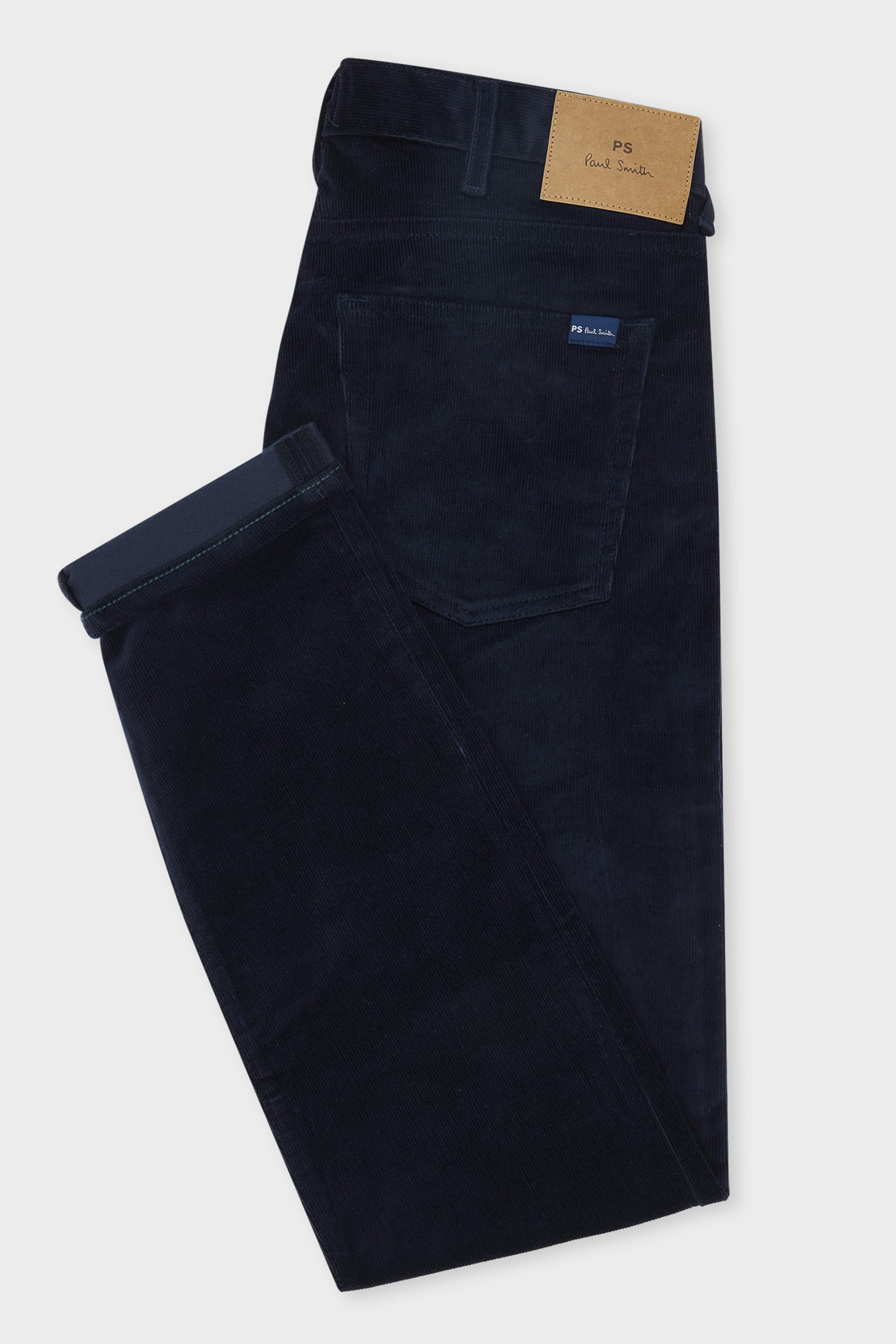 PAUL SMITH Tapered Fit Organic Cotton Stretch Corduroy Jeans Bekleidung, Jeans, Hosen, Mantel