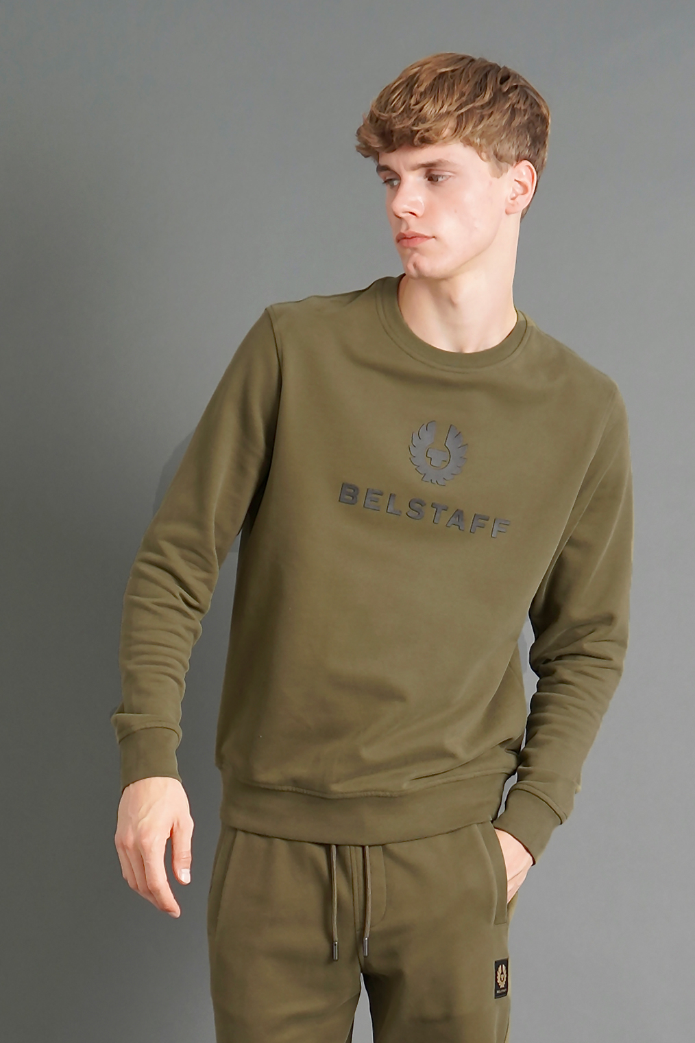 BELSTAFF Signature Cotton Fleece Sweatshirt