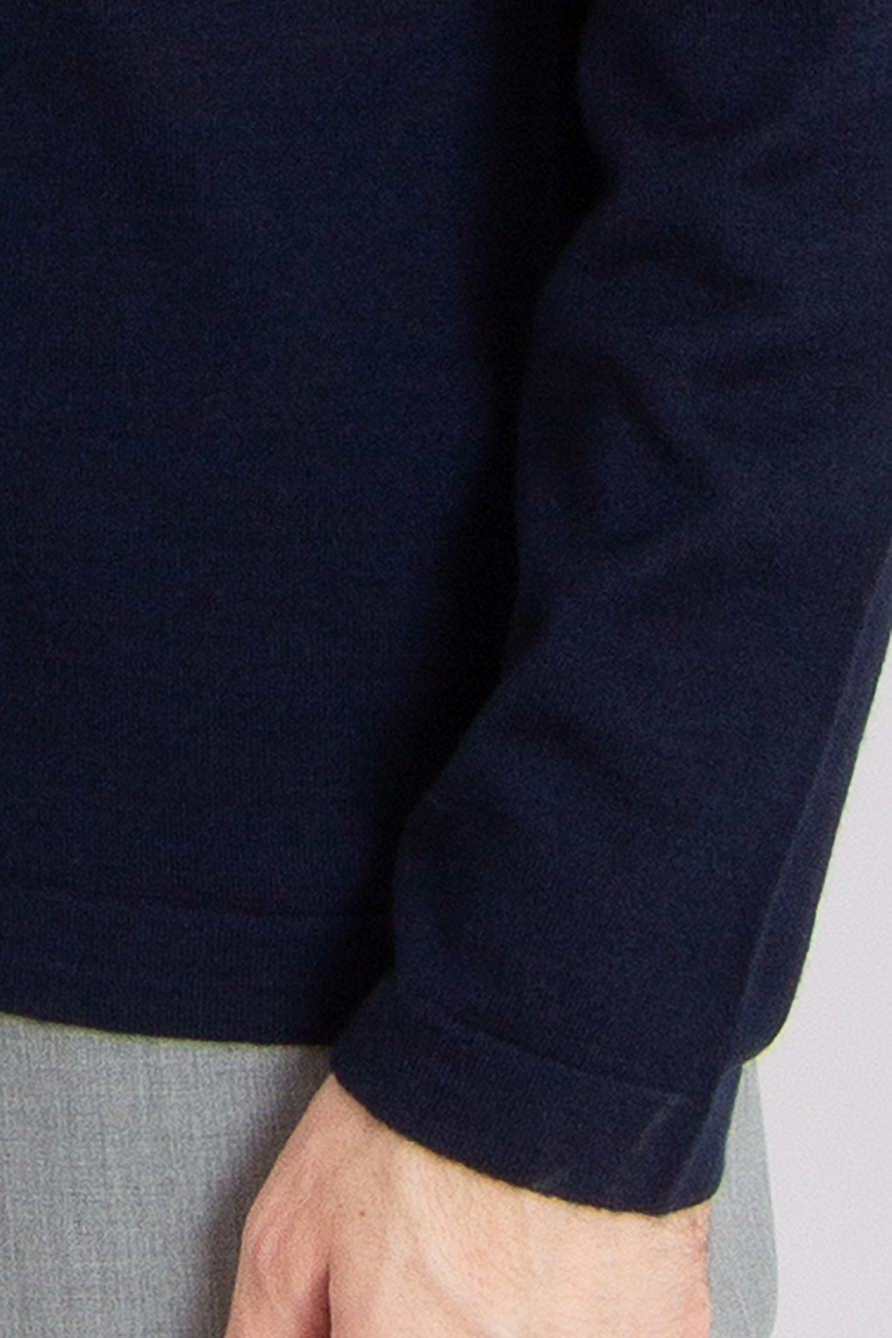 MIENTUS BERLIN Extrafine Wool-Silk-Cashmere Blend Knit Shirt MIENTUS BERLIN Extrafine Wool-Silk-Cashmere Blend Knit Shirt