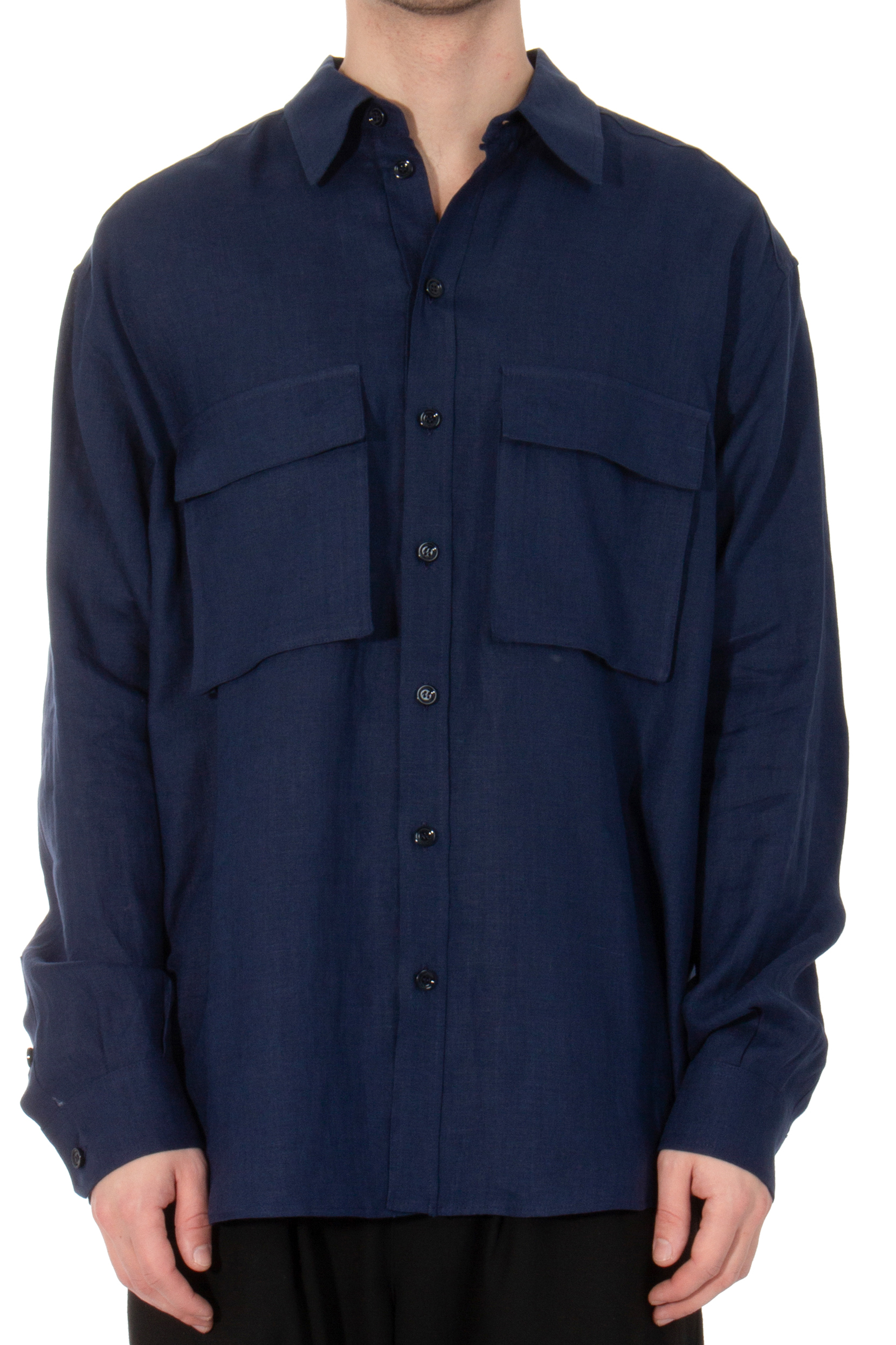 DOLCE & GABBANA Oversized Linen Shirt
