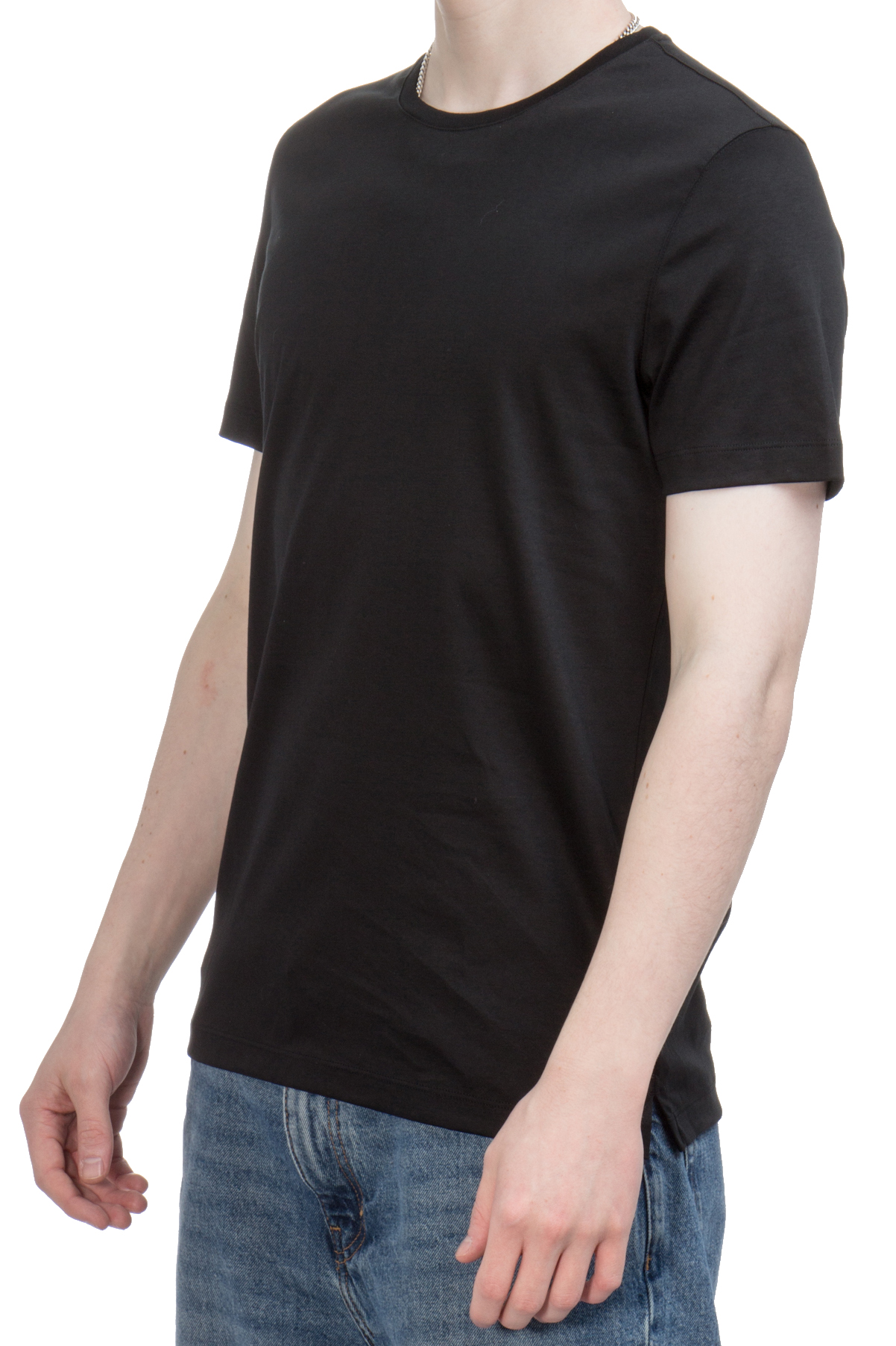 VAN LAACK Swiss Cotton Crew Neck T-Shirt